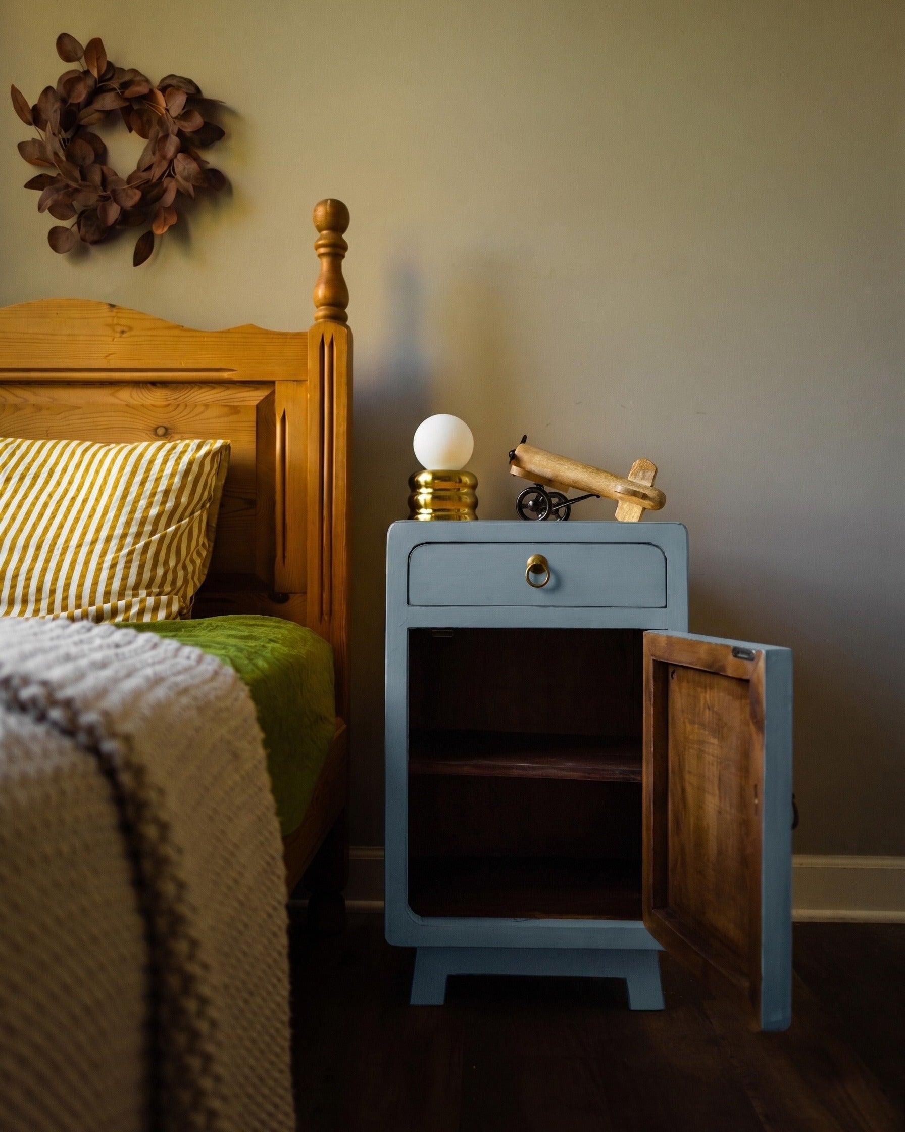 Franco Blue Nightstand