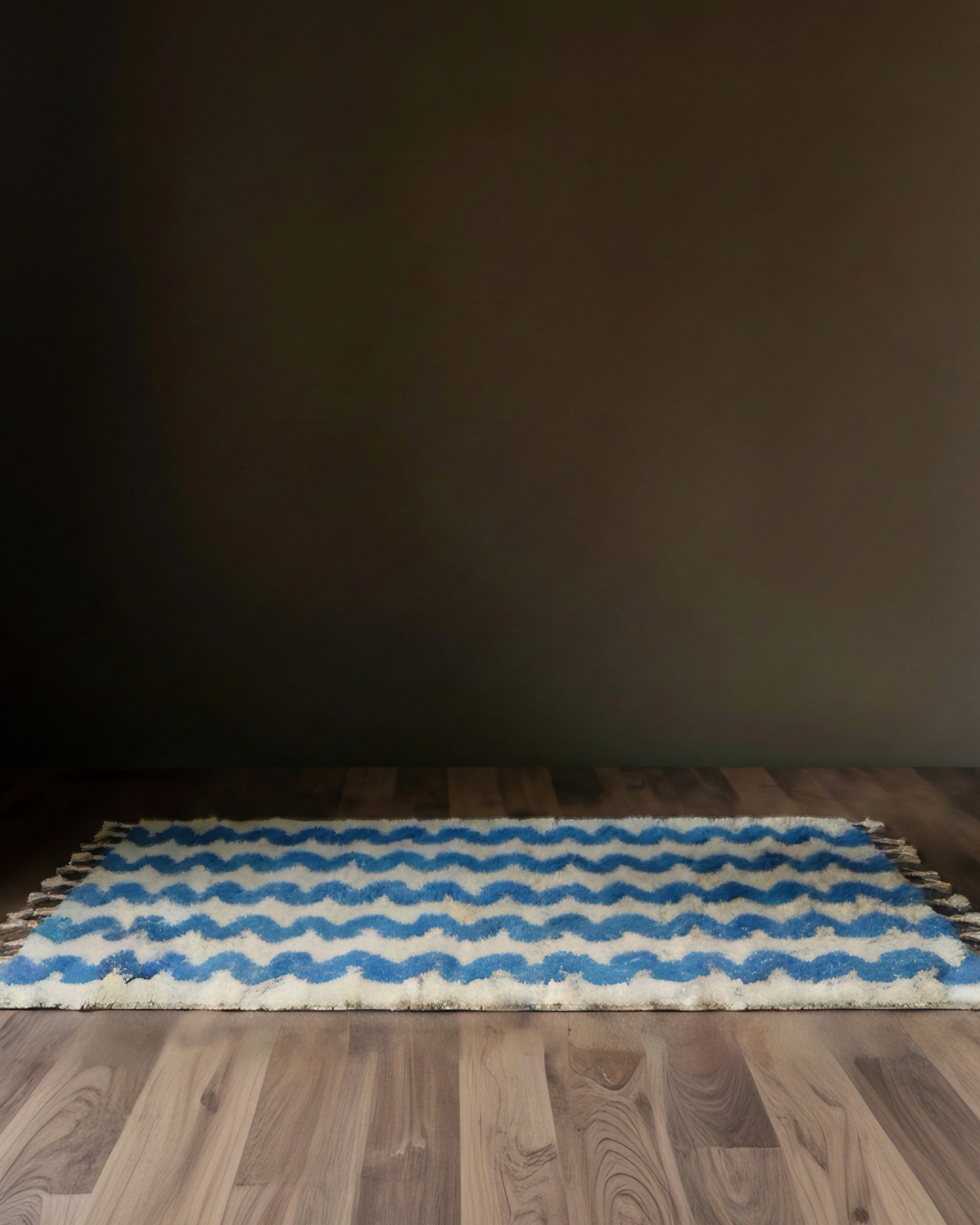 Safina Wool Blue Rug