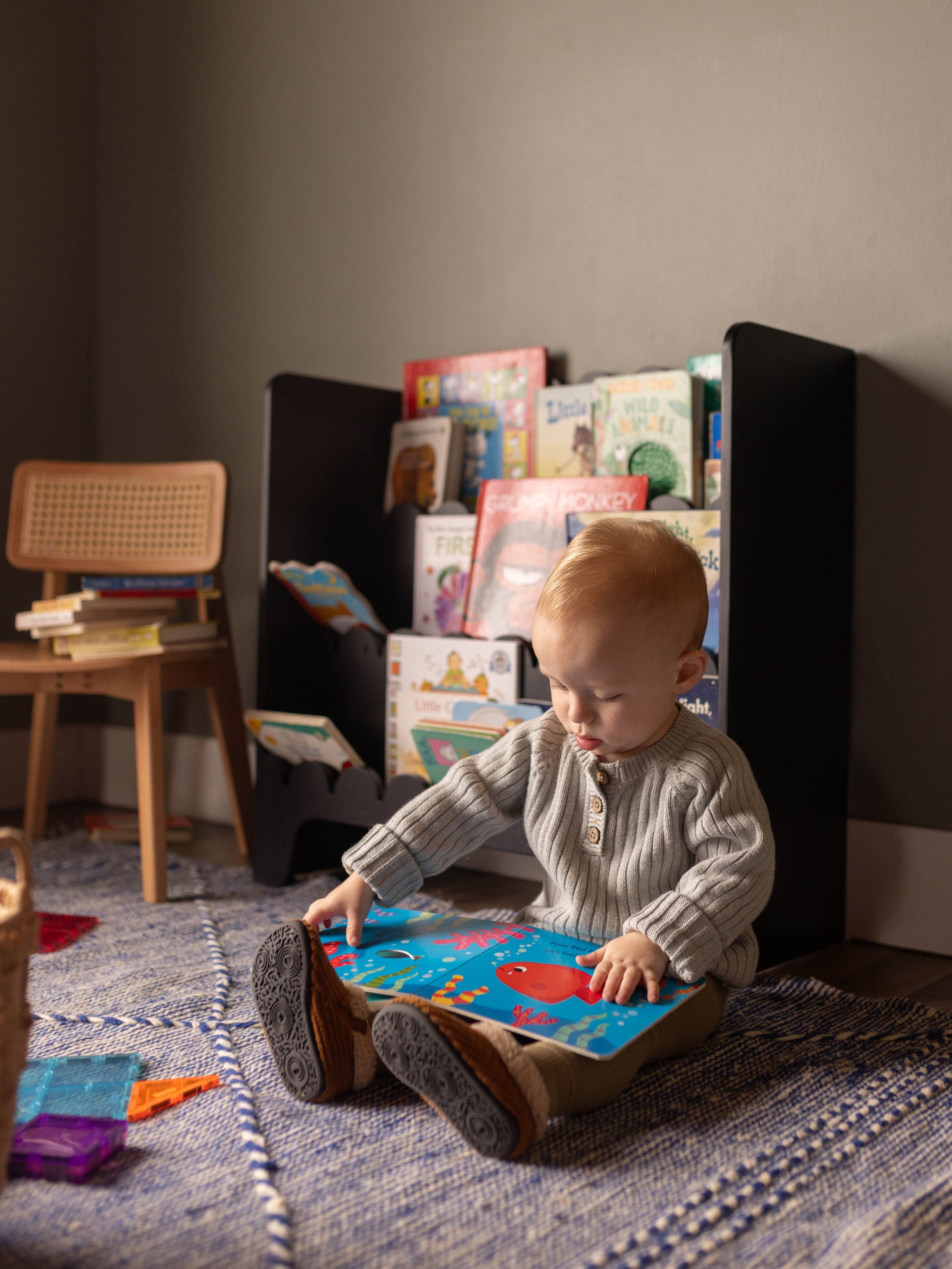 Olga Bookcase Black