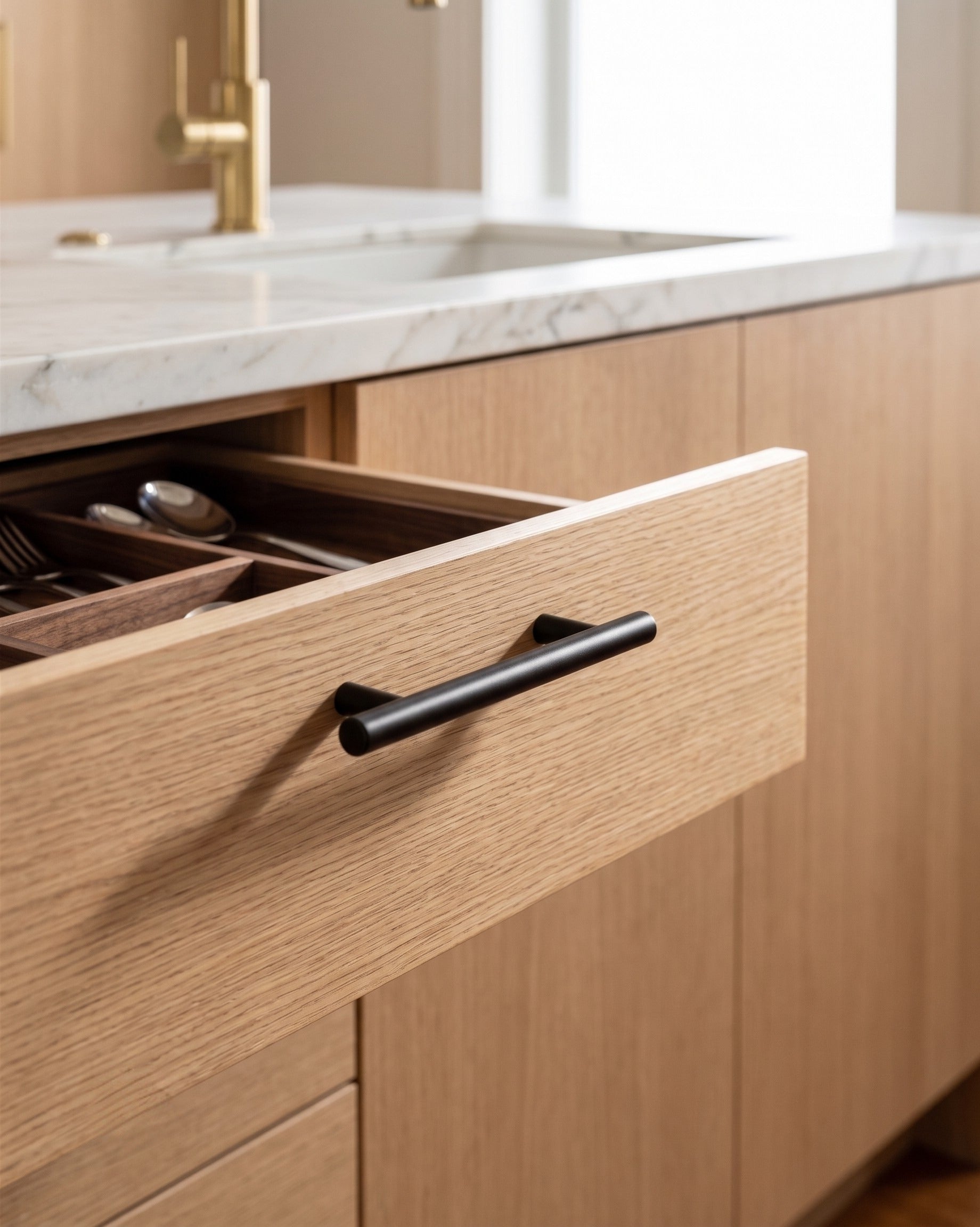 The Avery T-Bar Stainless Steel Pull