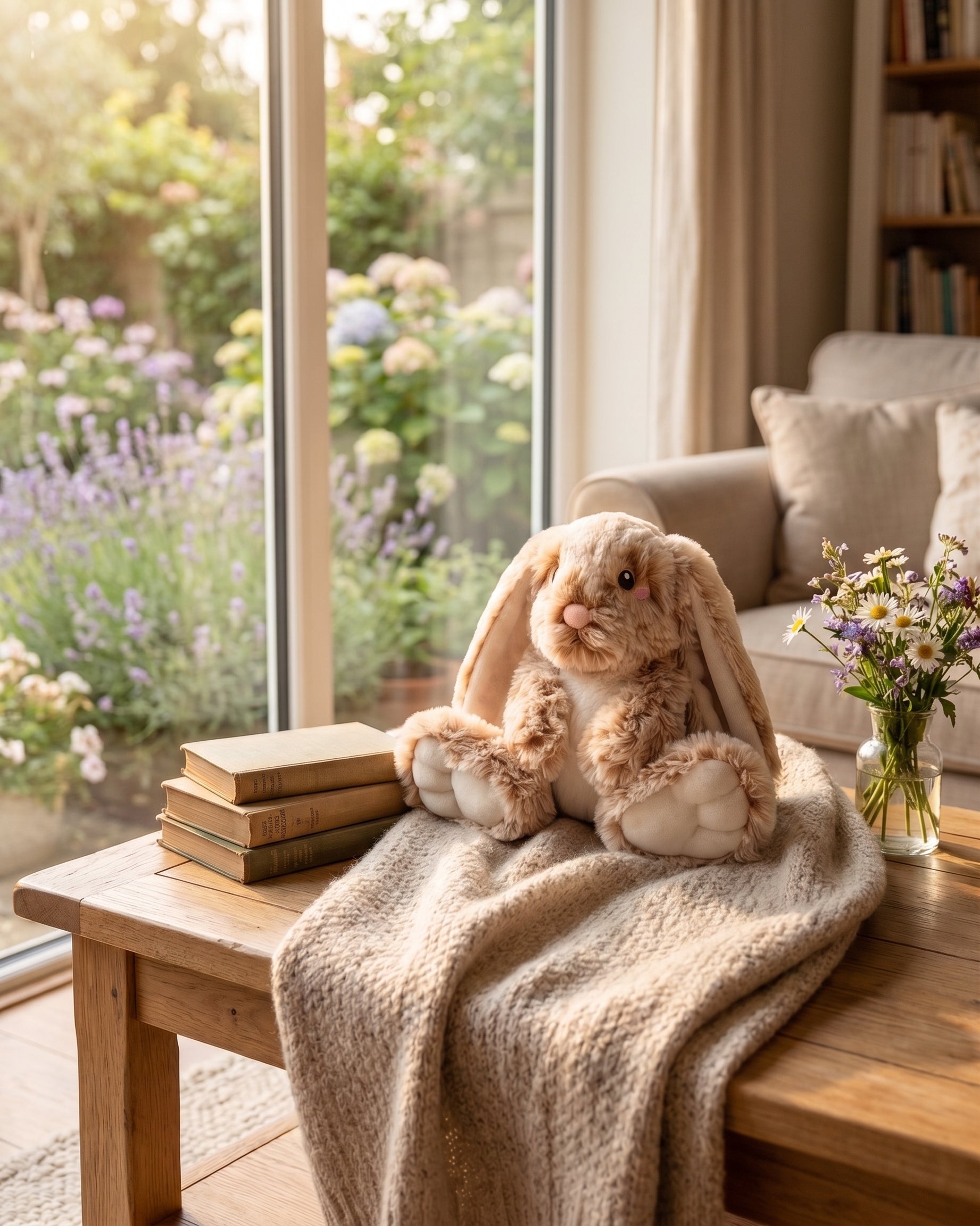 The Calming Cuddle Bunny – Weighted Plush Companion