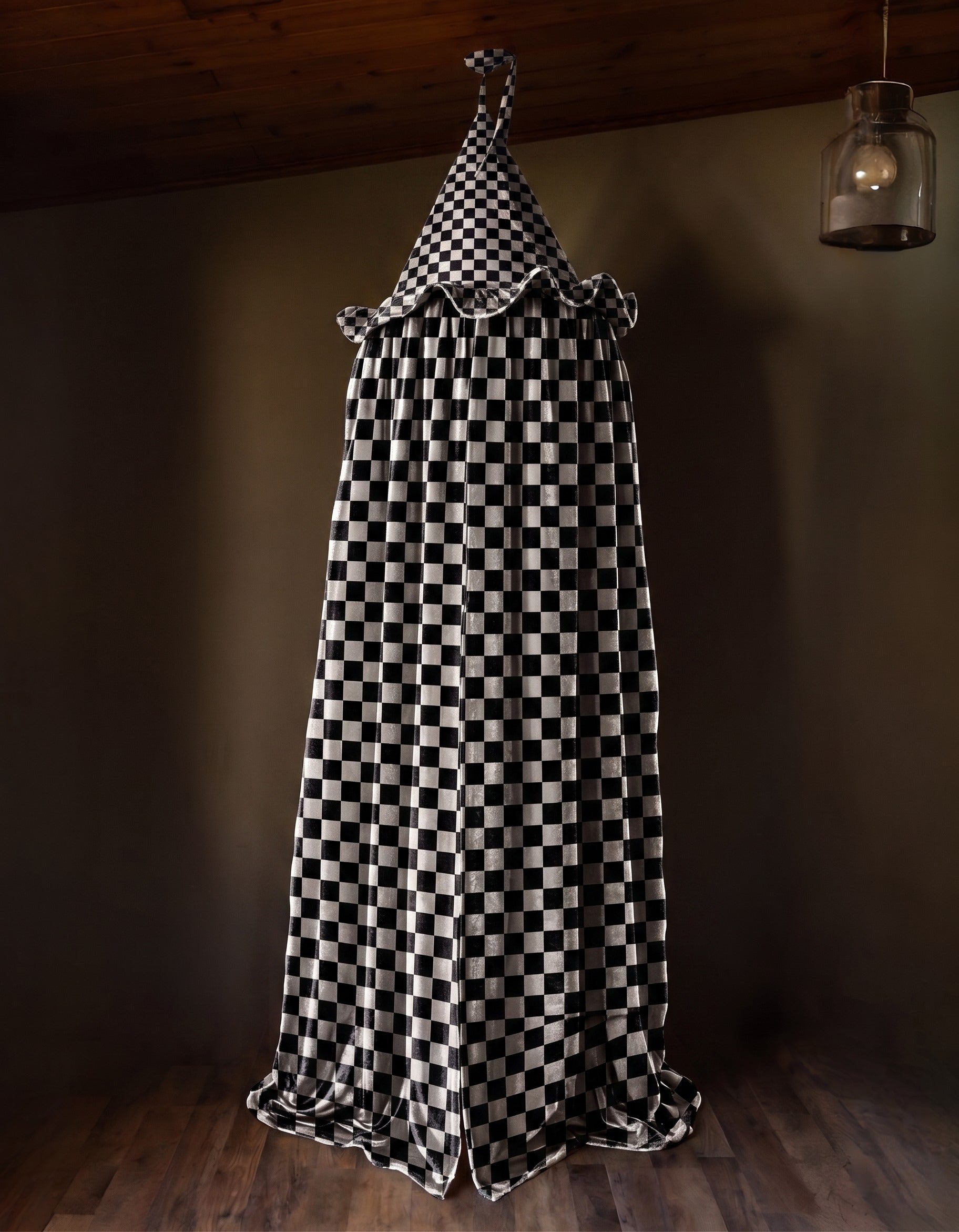 The Harlequin Noir Velvet Play Canopy