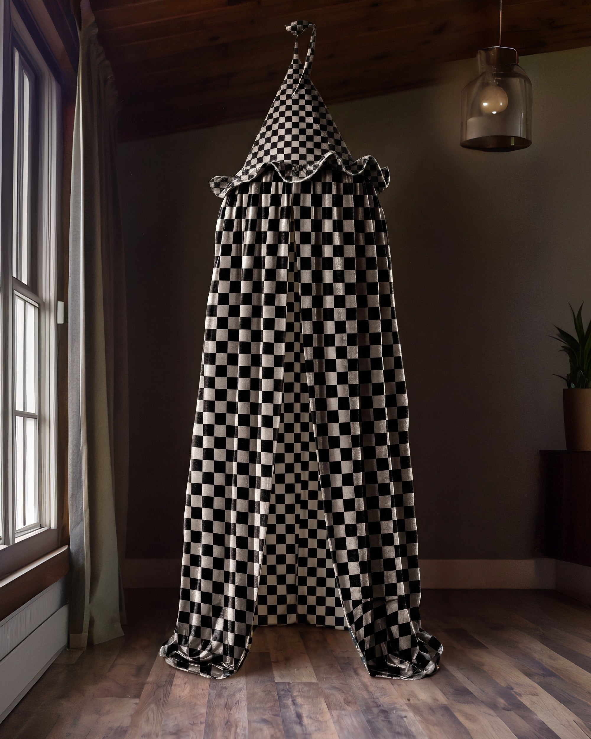 The Harlequin Noir Velvet Play Canopy