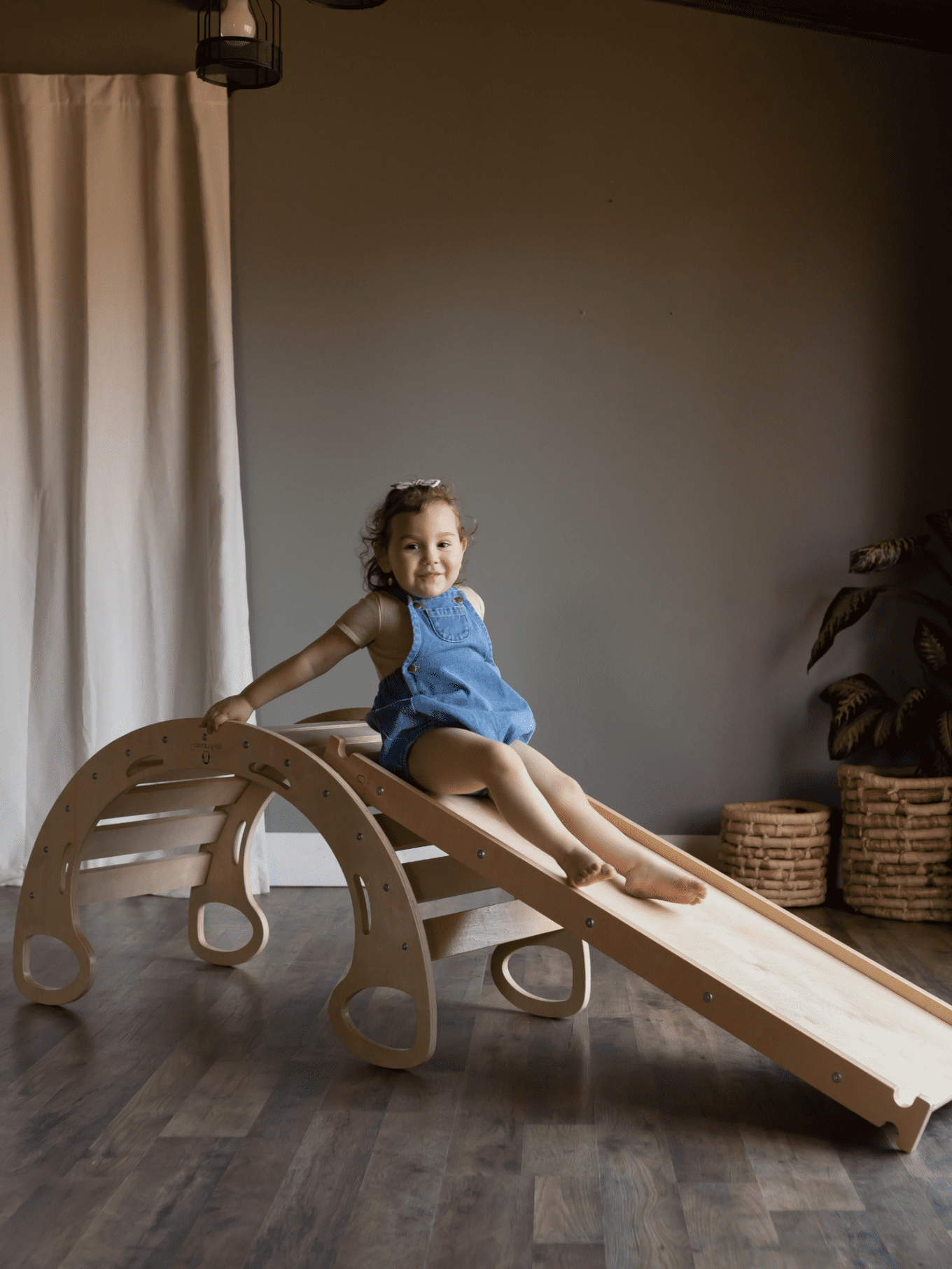 Jumbo Waldorf Rocker &amp; Slide Natural