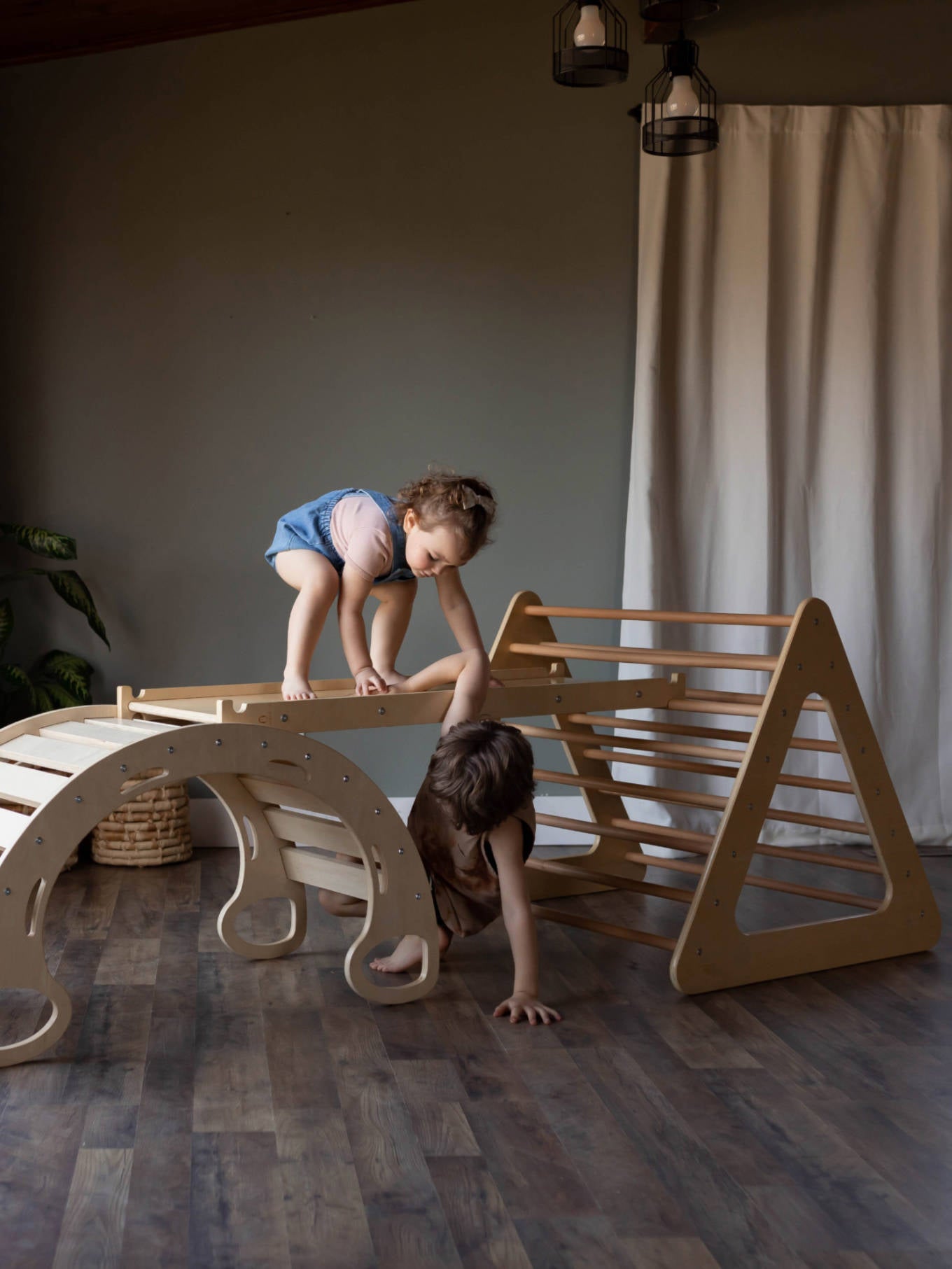 Pamir Climbing Playset Natural