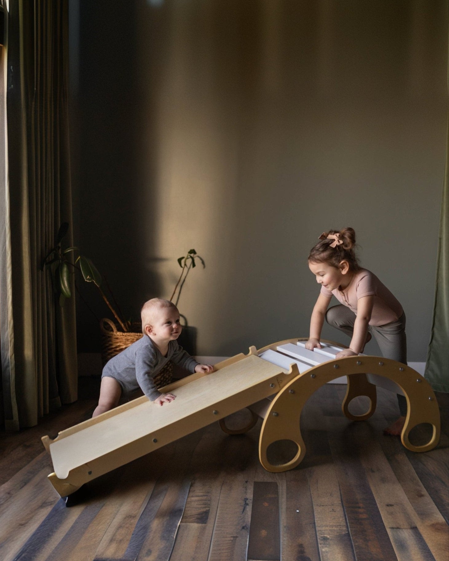 Mini Waldorf Rocker and Slide