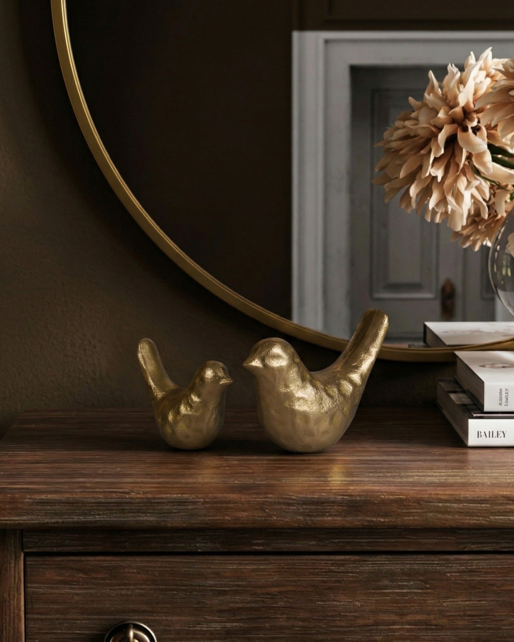 The Auric Songbird Figurine