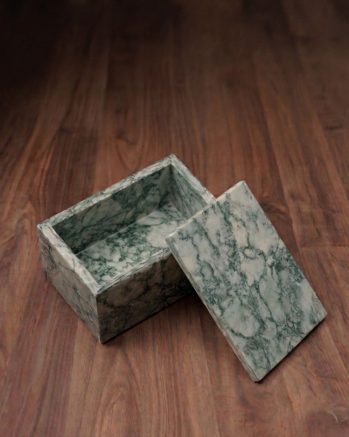 Aegean Tide Marble Treasure Chest