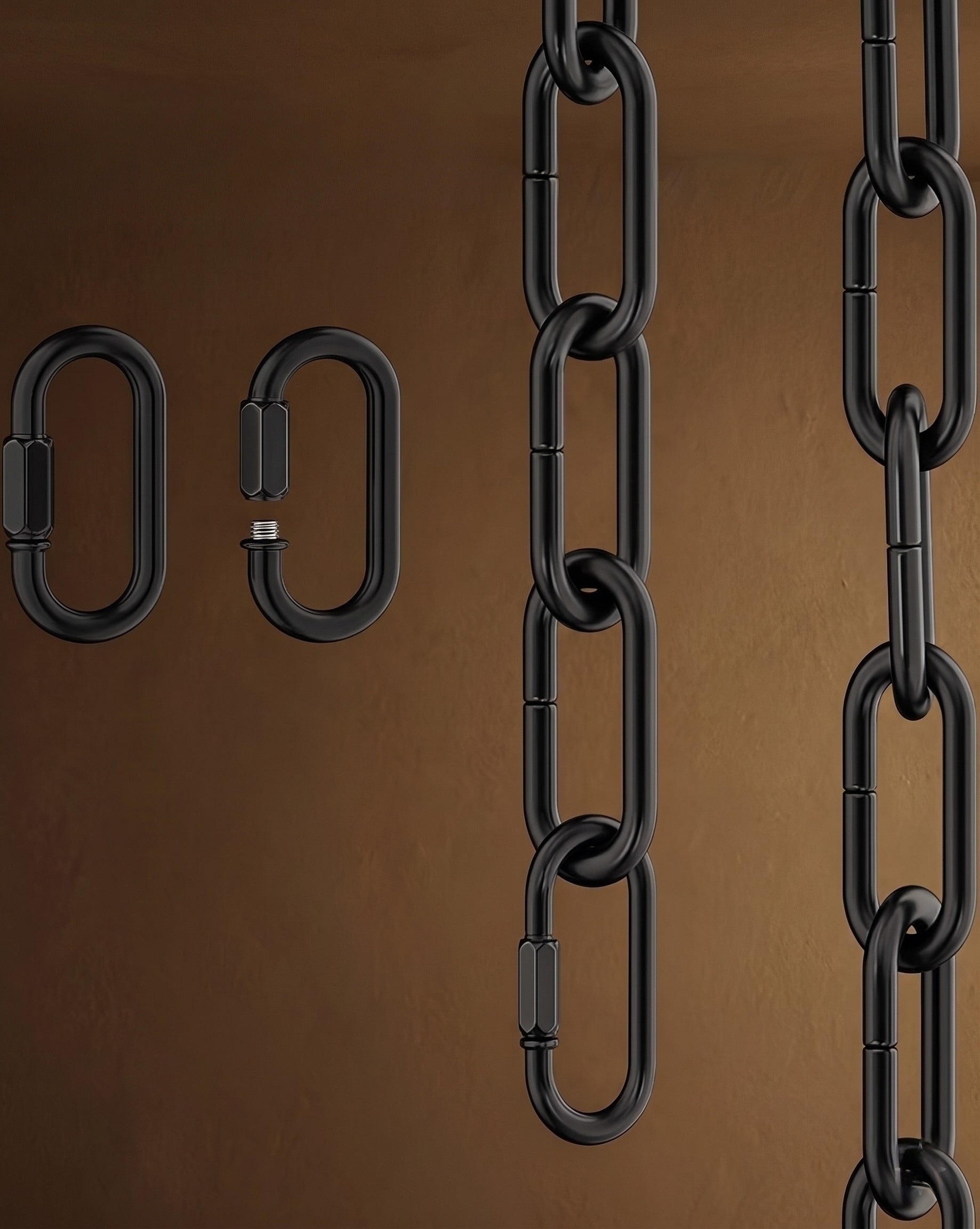 The Meridian Adjustable Light Fixture Chain