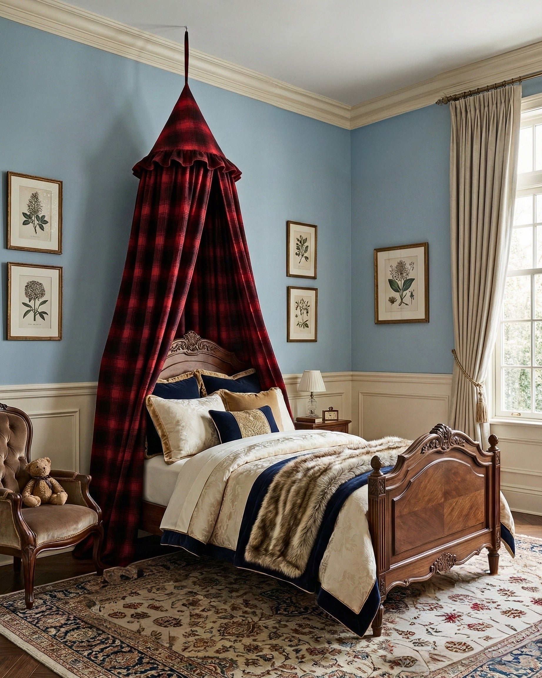 Charles Velvet Canopy