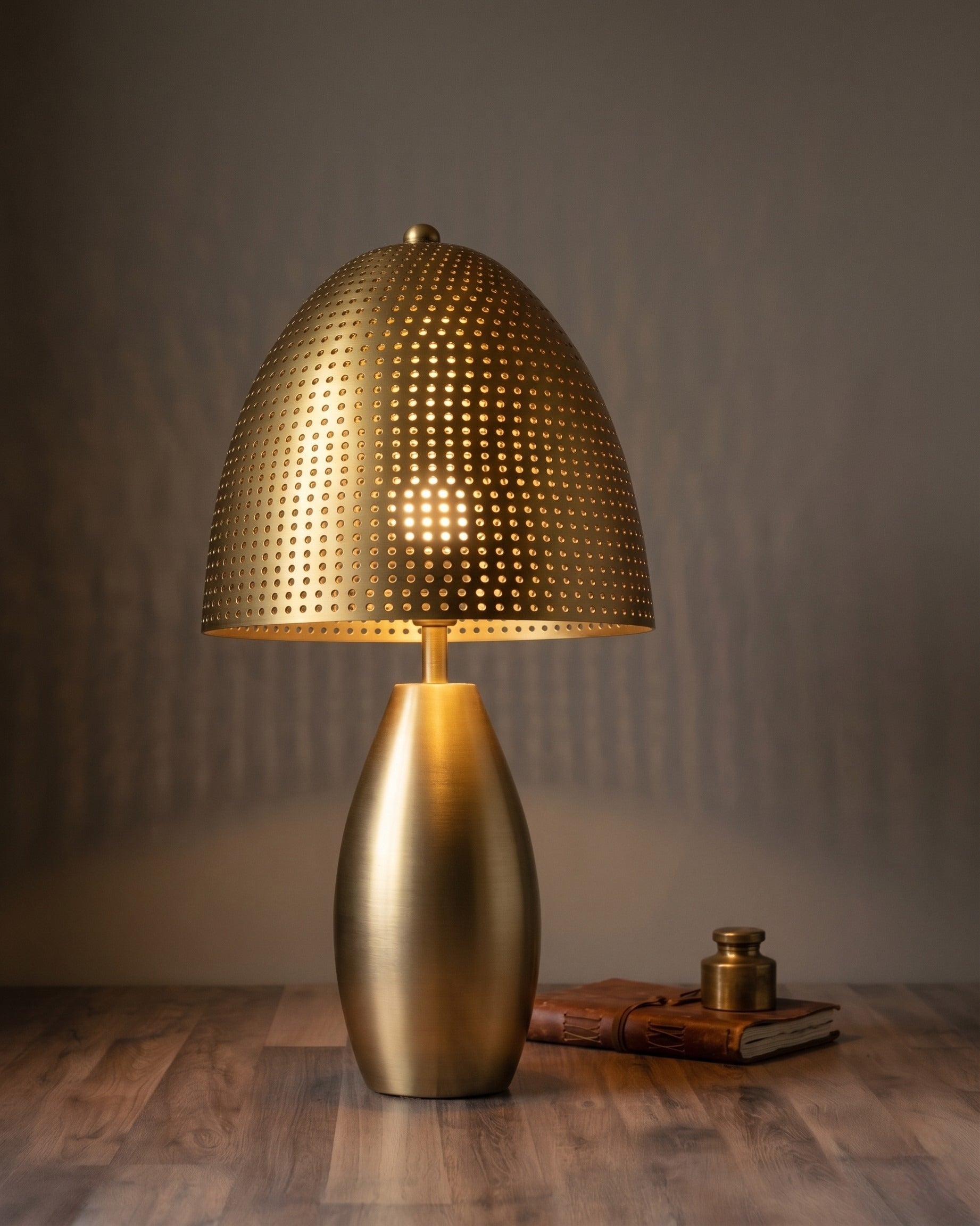Altair Brass Table Lamp