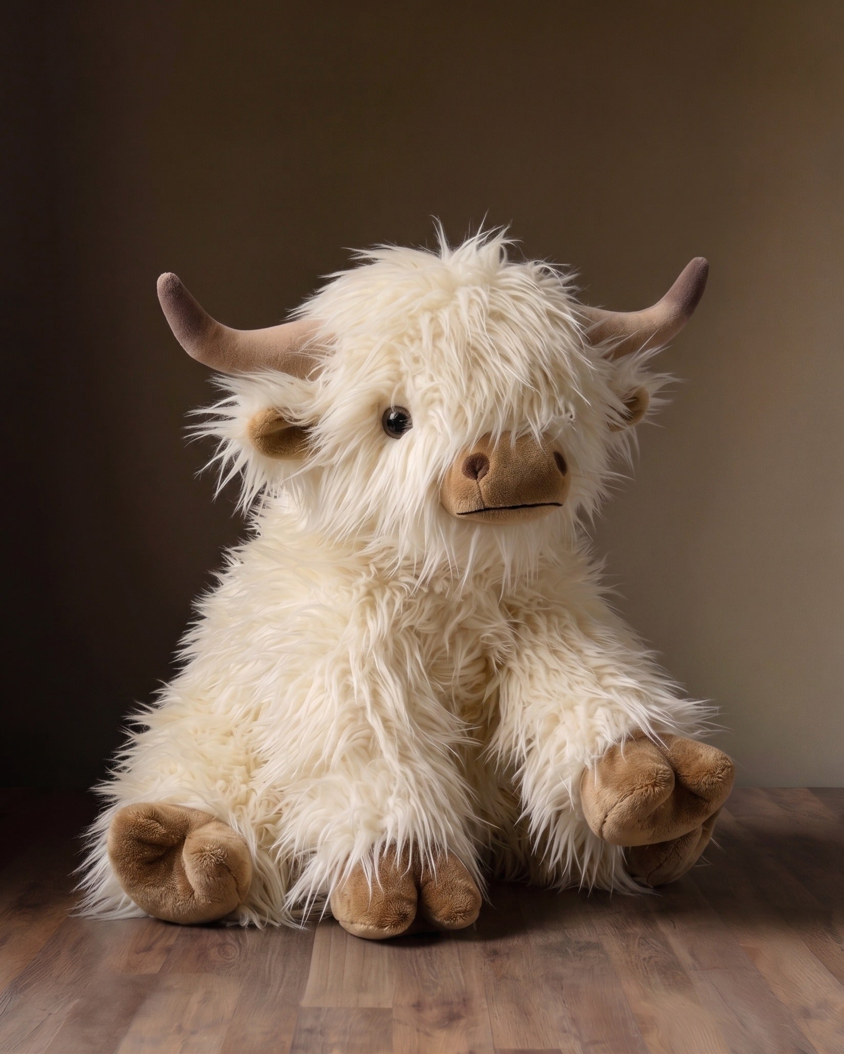 The Heirloom Collection: Flora the Cream Highland Heifer Plush