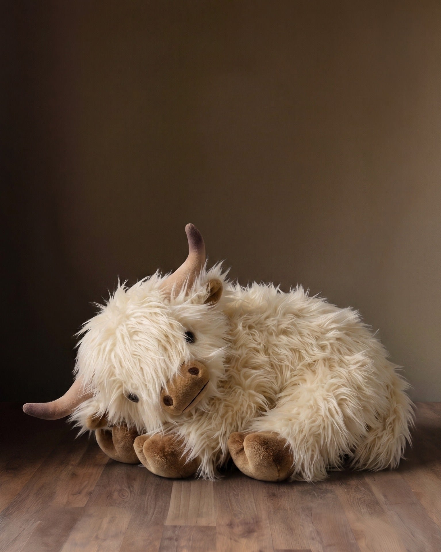 The Heirloom Collection: Flora the Cream Highland Heifer Plush