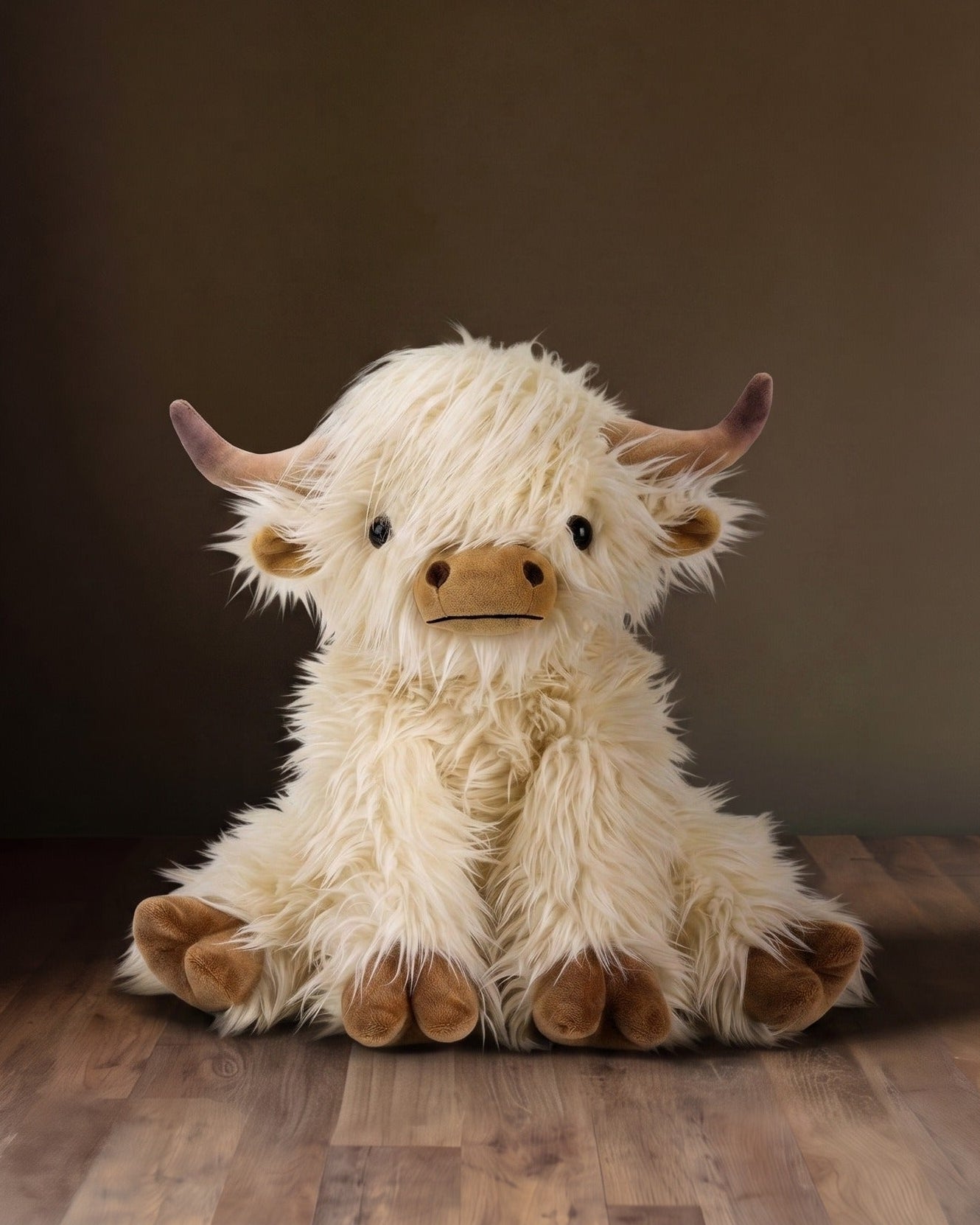 The Heirloom Collection: Flora the Cream Highland Heifer Plush