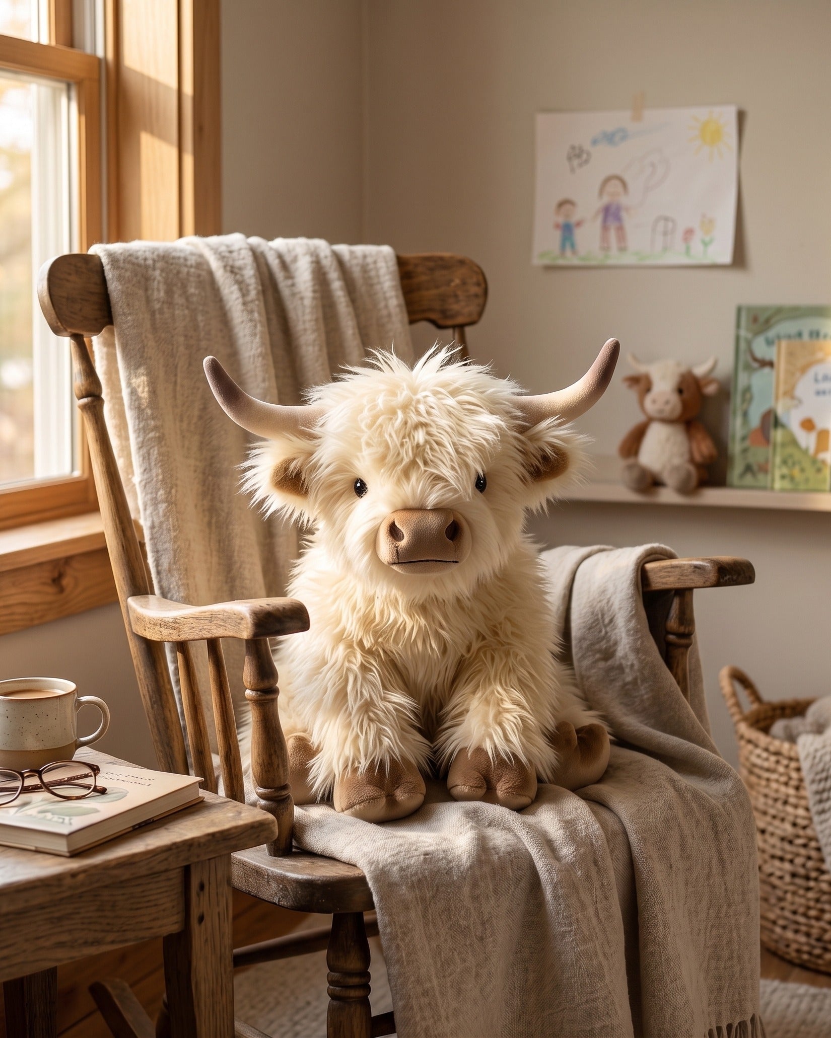 The Heirloom Collection: Flora the Cream Highland Heifer Plush