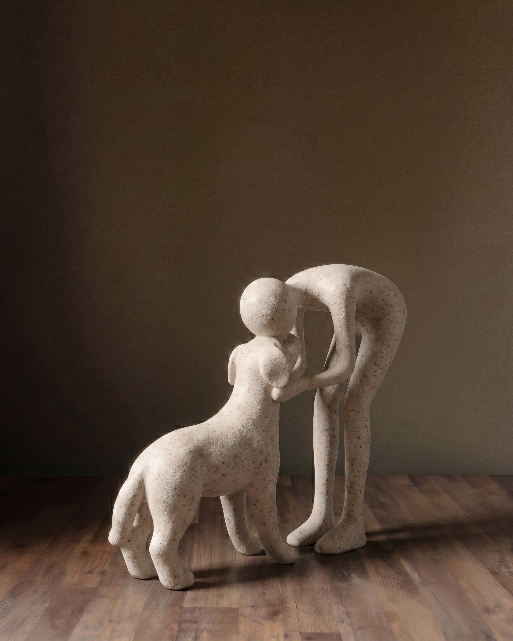 Eternal Companion Sculpture Room Decor