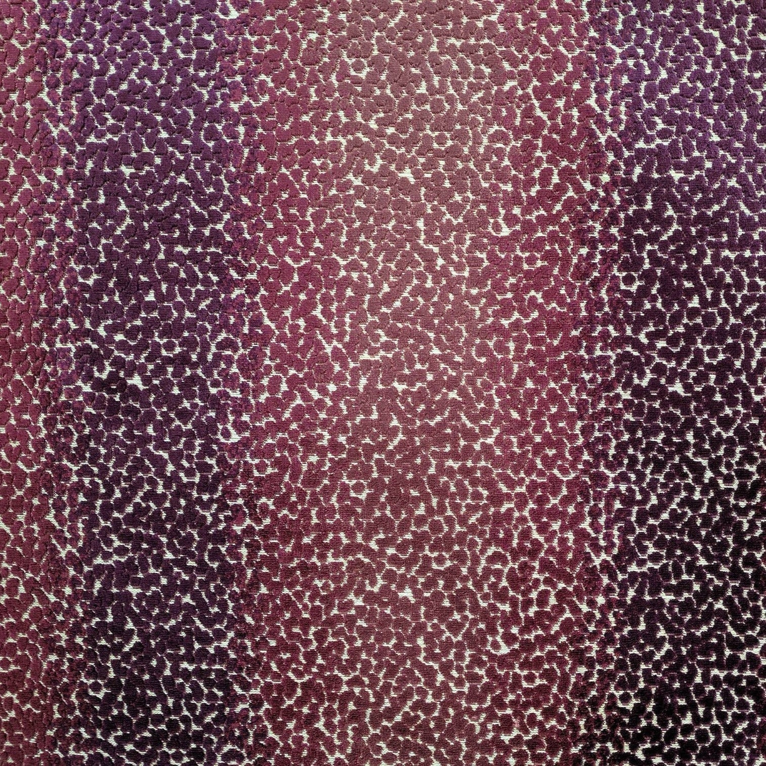 Fabric By The Yard - Leopard Velvet Purple