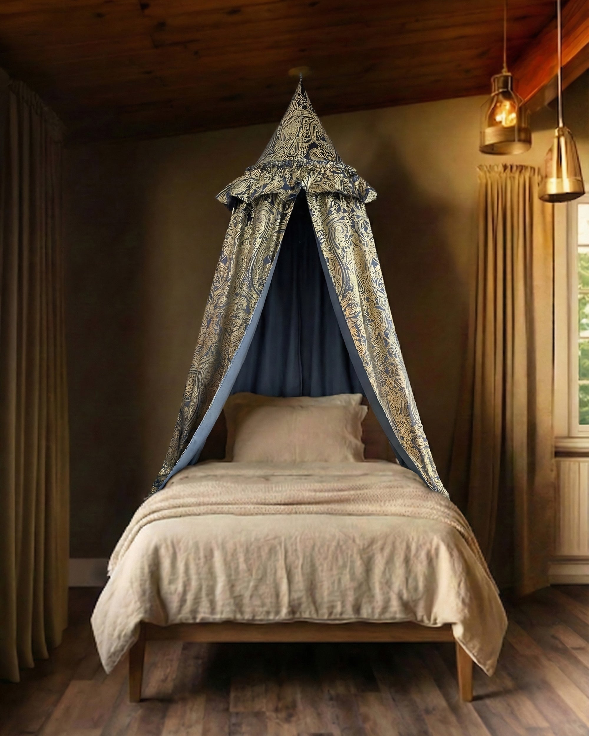Faberge Velvet Canopy