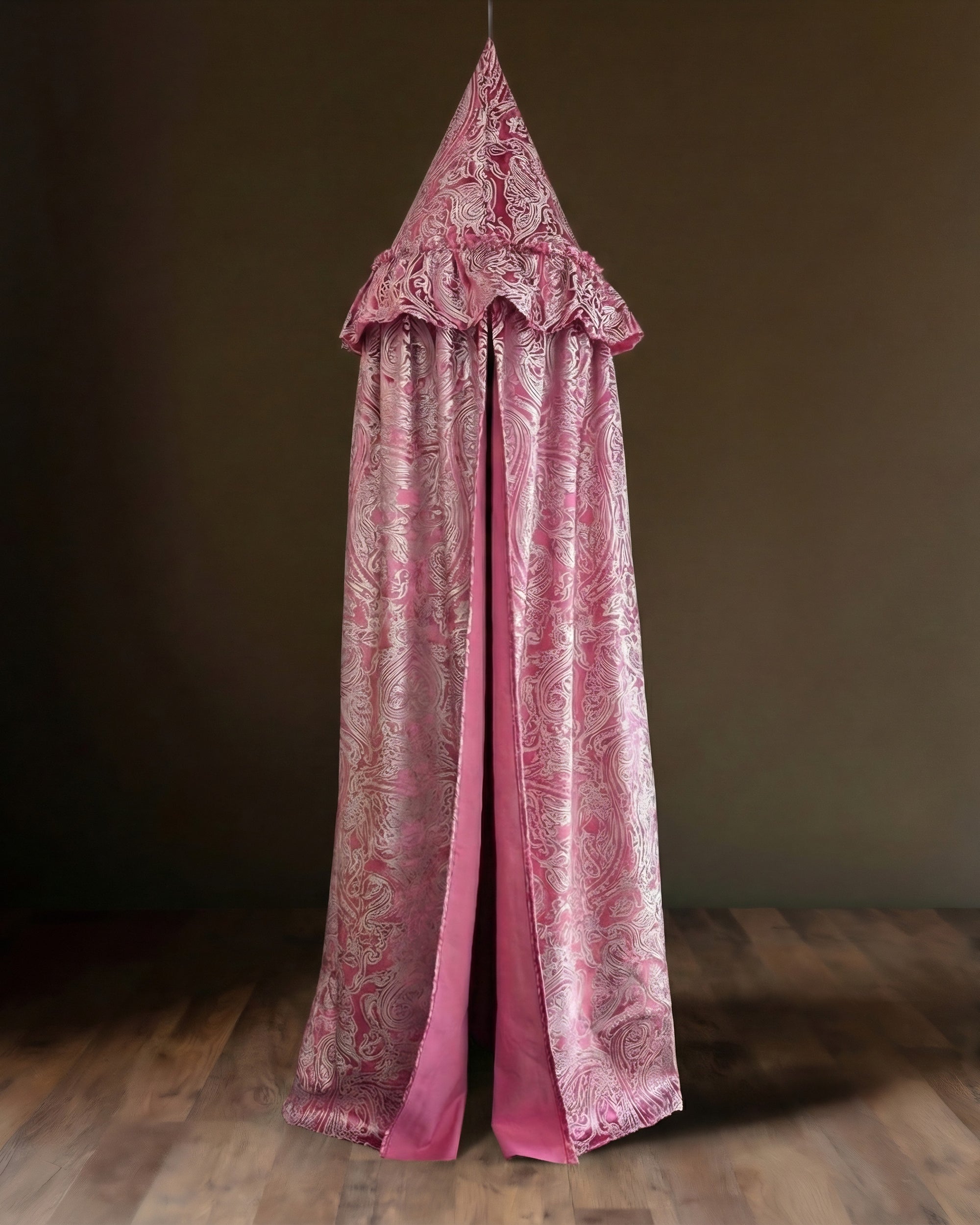 Faberge Fuchsia Velvet Canopy