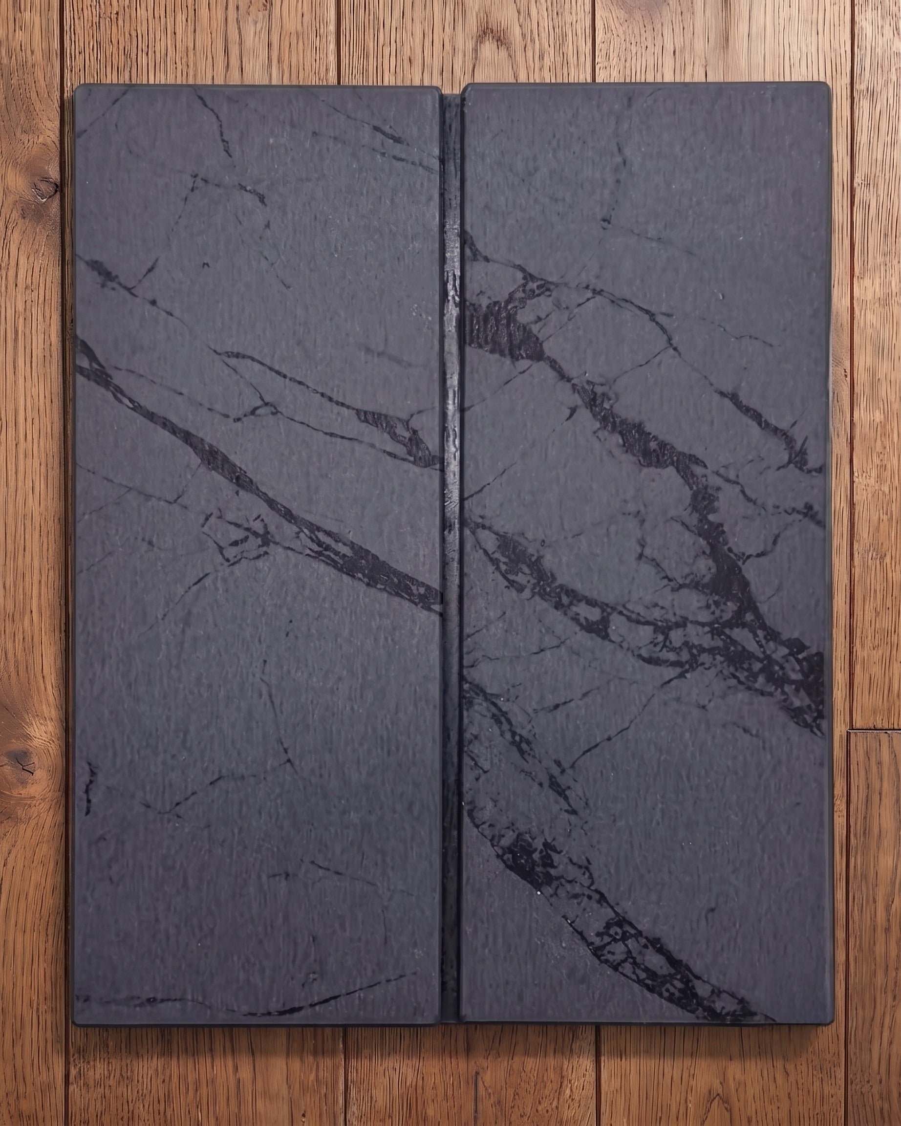 Terra-Form | Foldable Natural Stone Drying Board – Premium Slate Diatomaceous Earth Kitchen Mat