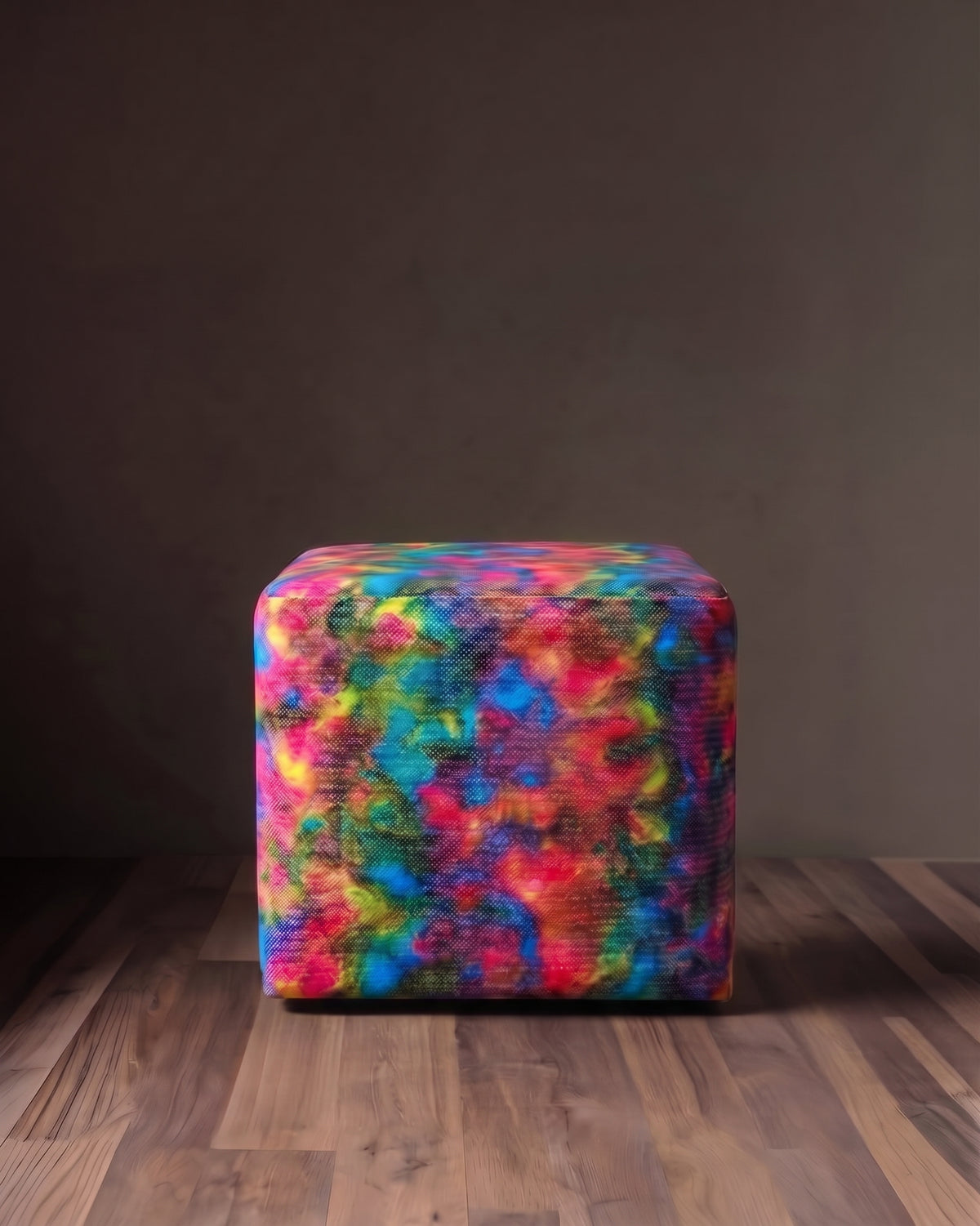Punto d'Arte' Square Velvet Ottoman