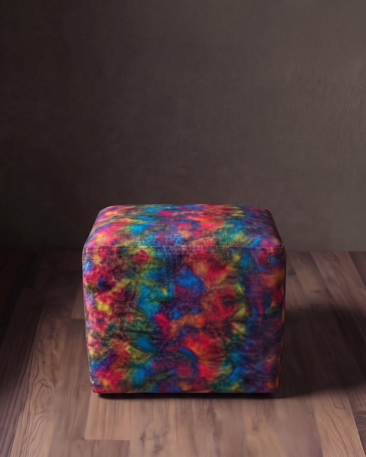 Punto d'Arte' Square Velvet Ottoman