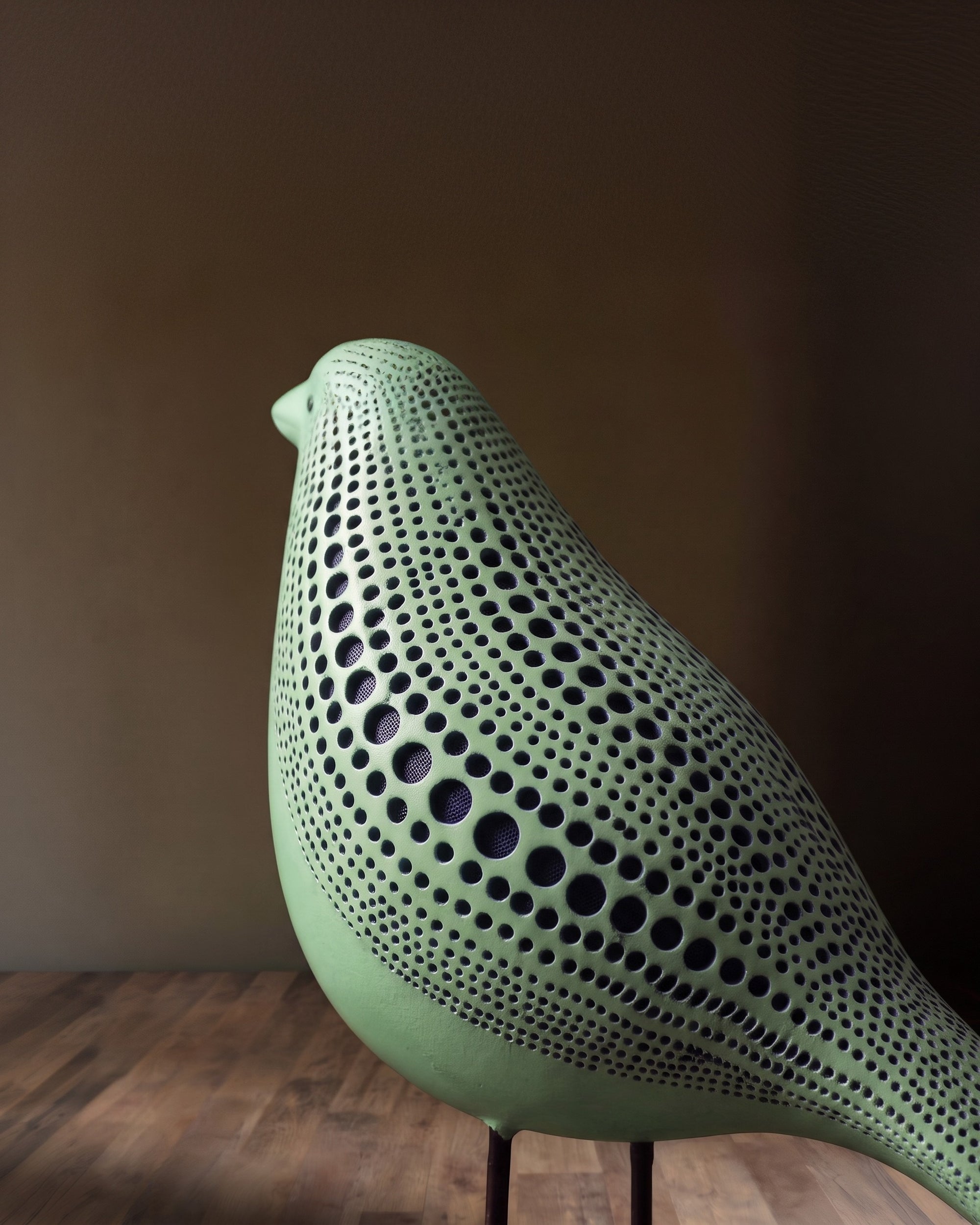 The Perforated Passerine - Green