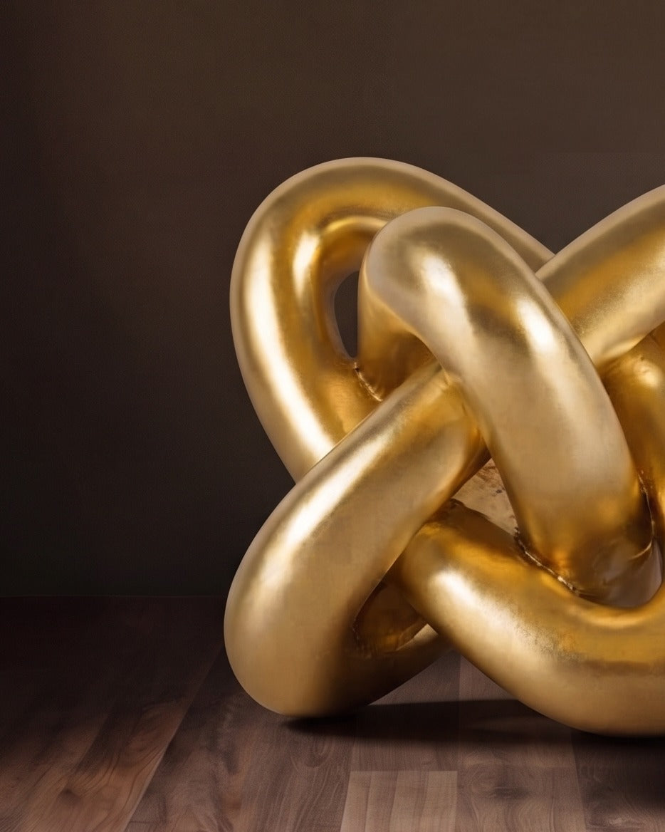Solaria Interlocking Golden Knot Object