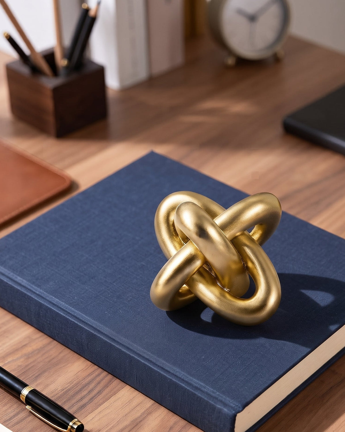 Solaria Interlocking Golden Knot Object