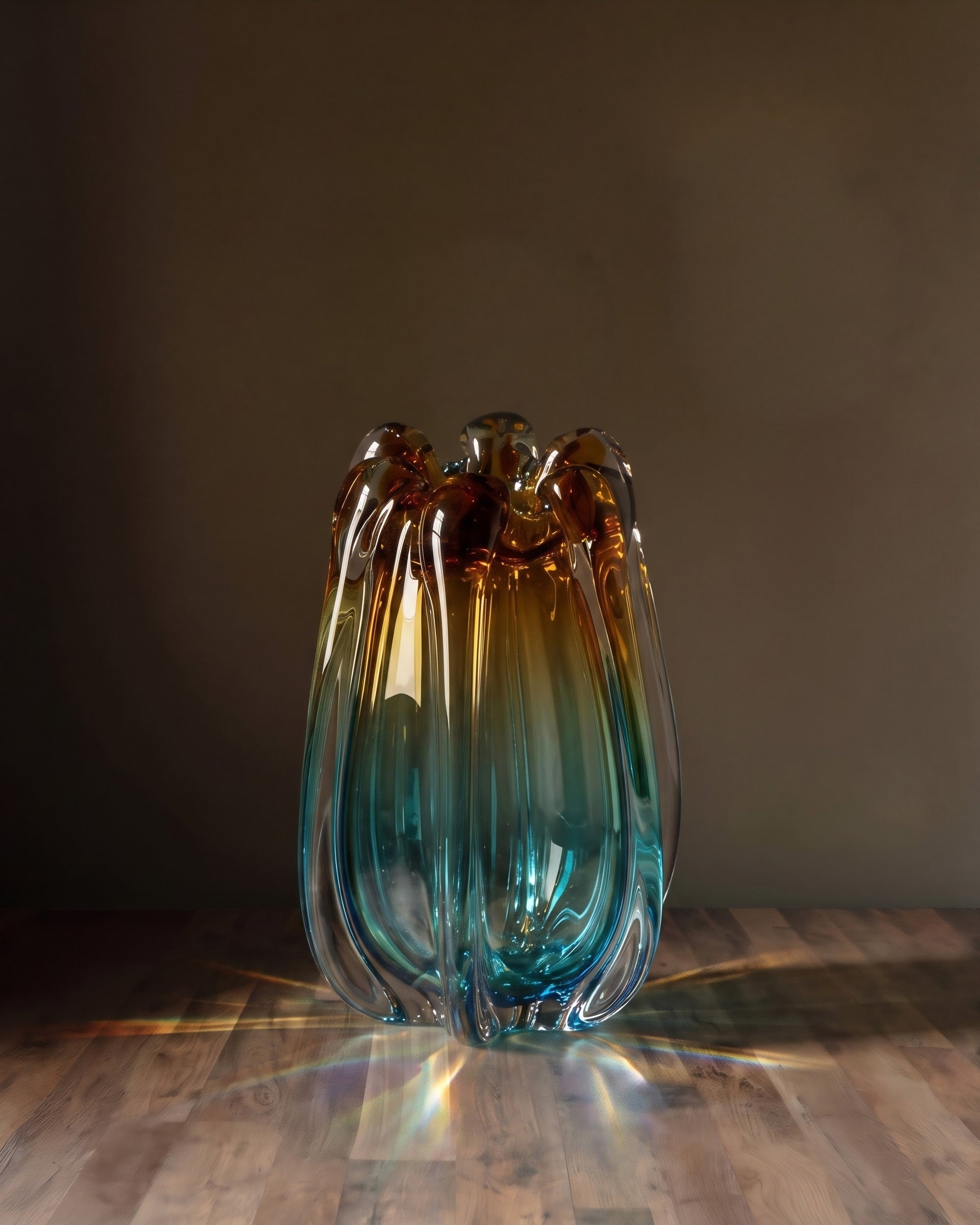 The Aurora Prismatic Vase