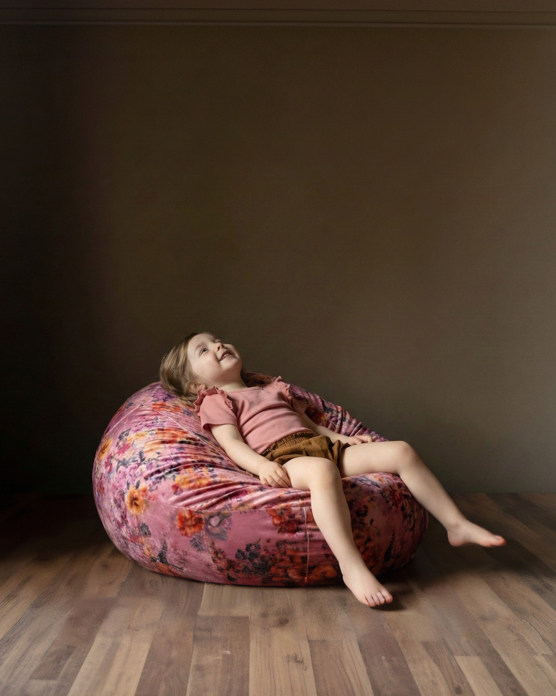 Gwendolyn Velvet Bean Bag