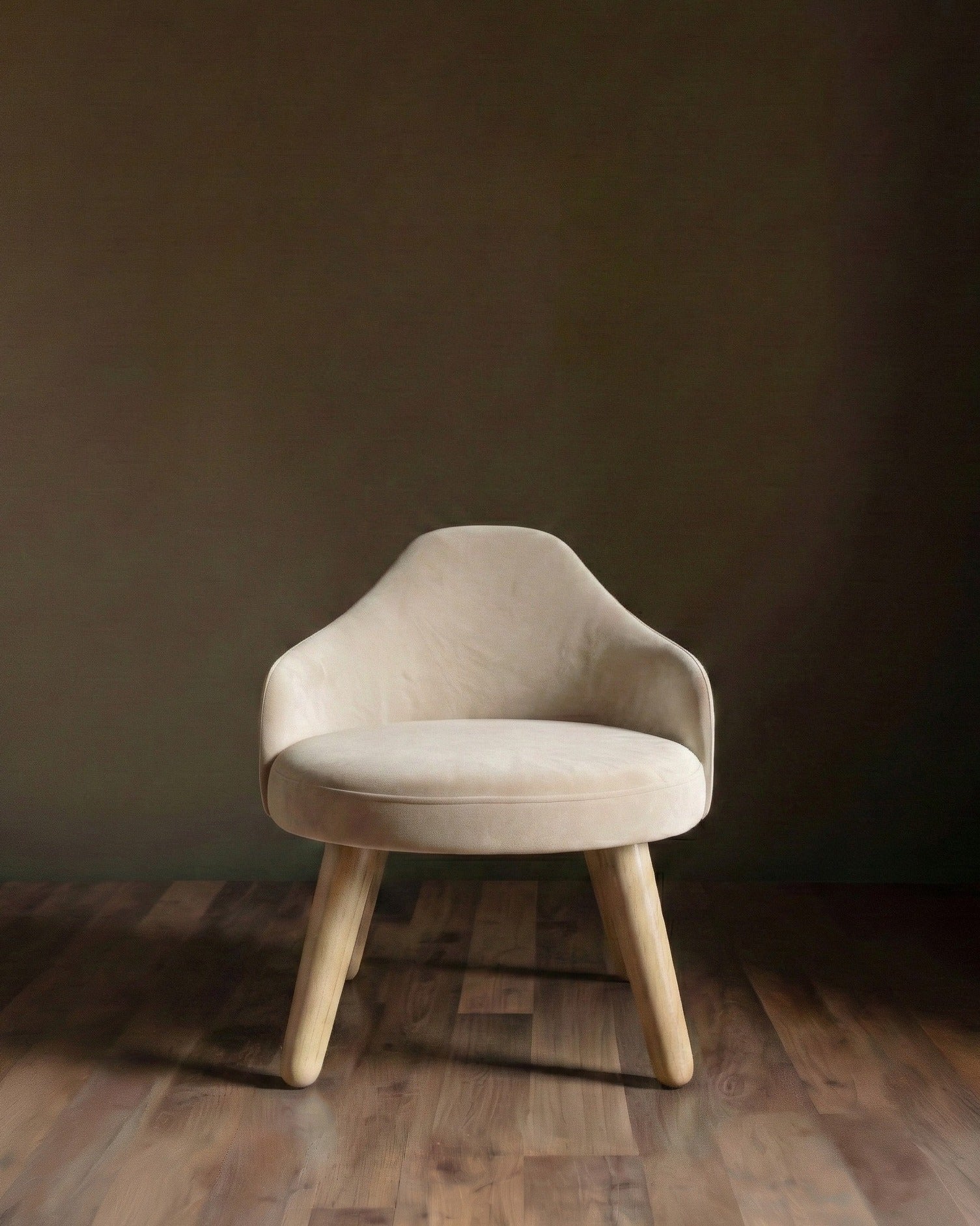 Vivienne Petite Accent Chair - Ivory