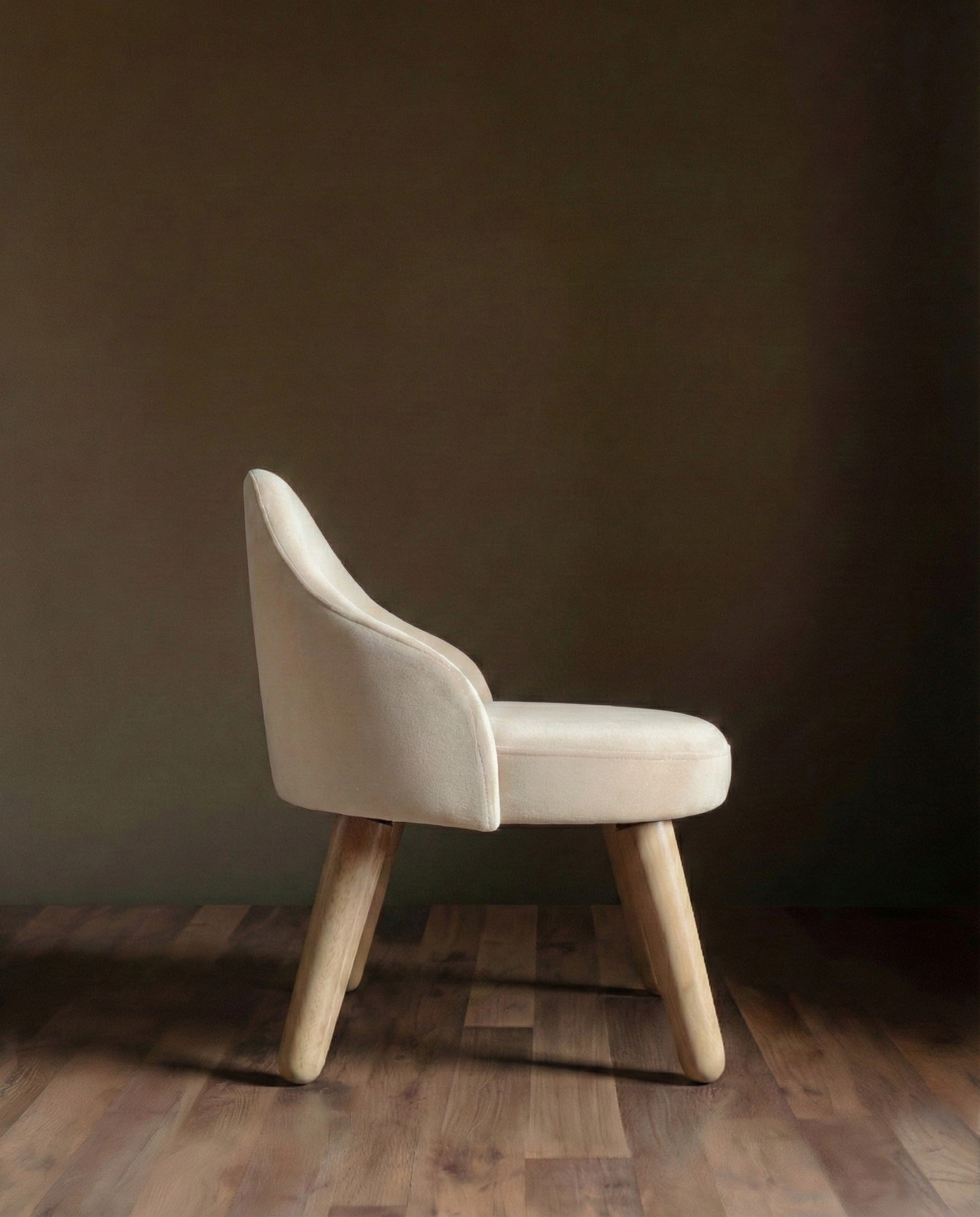 Vivienne Petite Accent Chair - Ivory