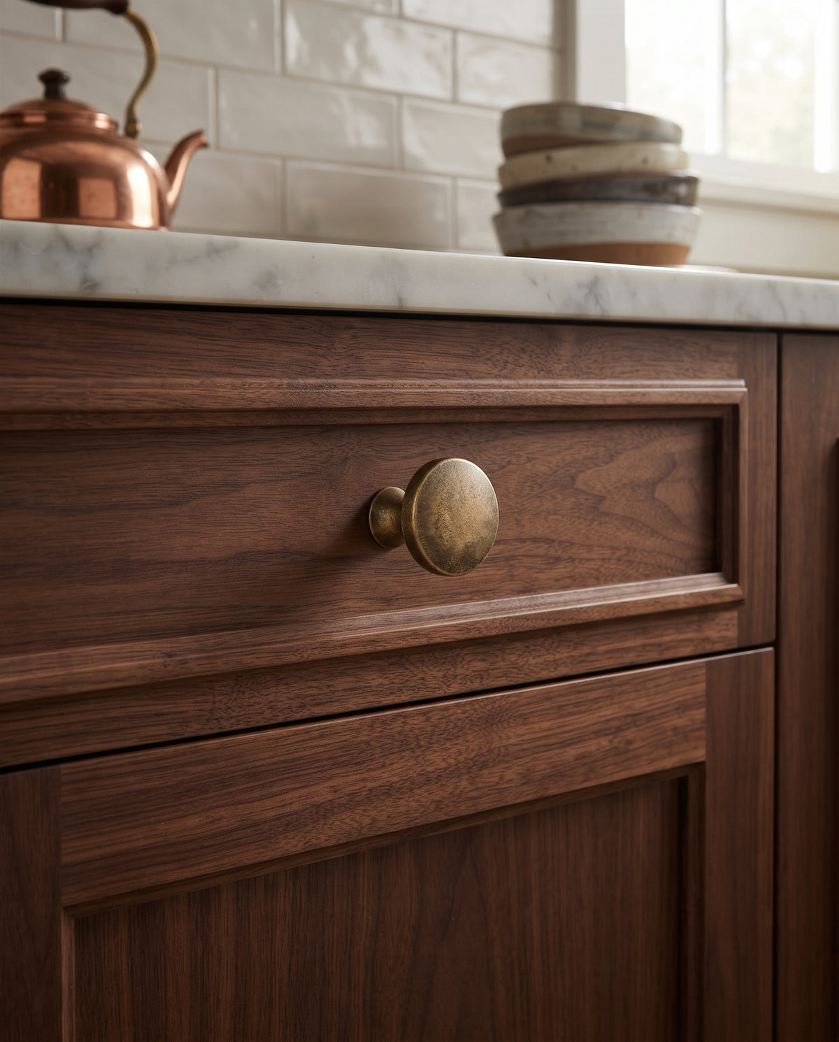 The Mayfair Estate Heavyweight Circular Cabinet Knob