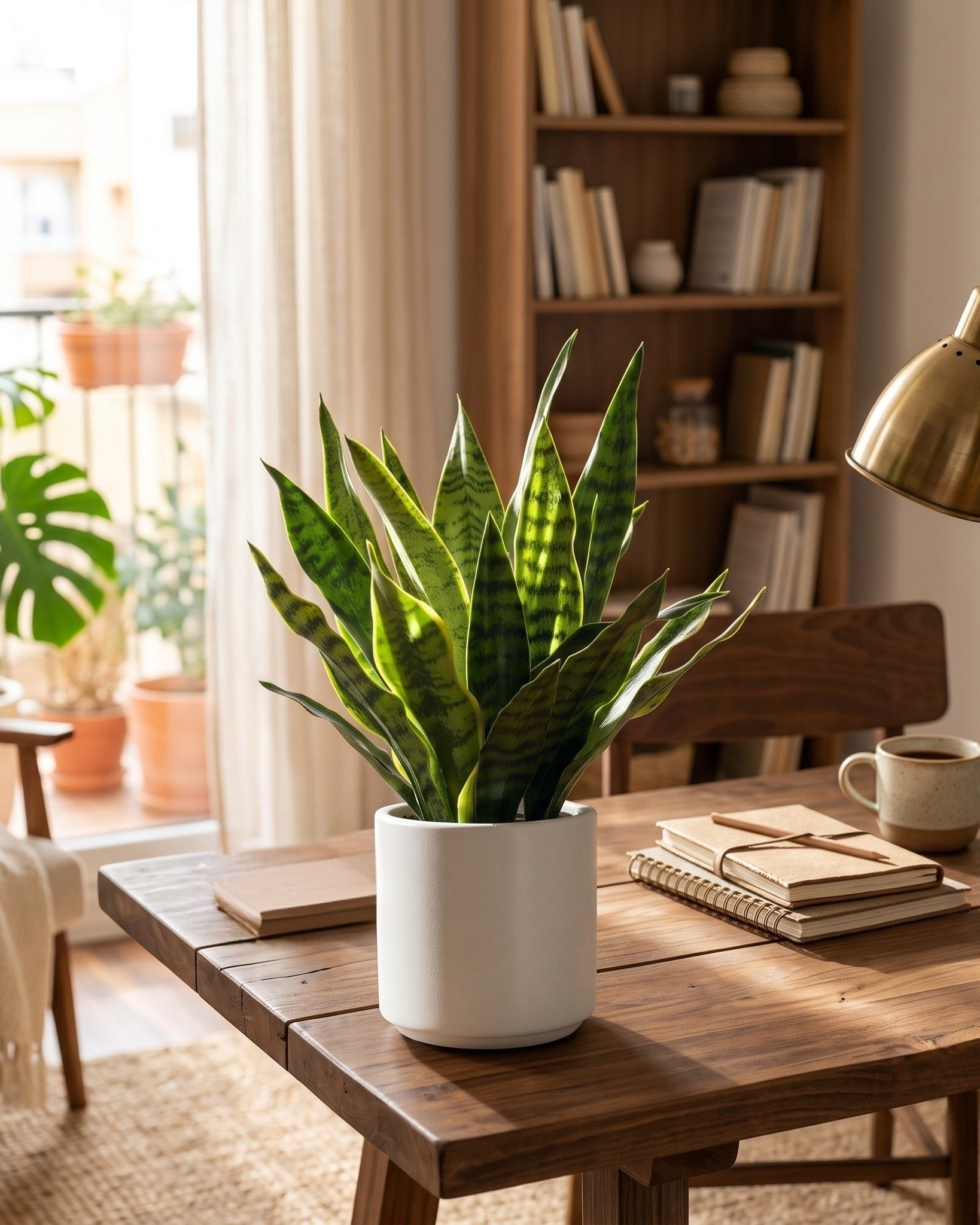 The Sansevieria Studio Planter