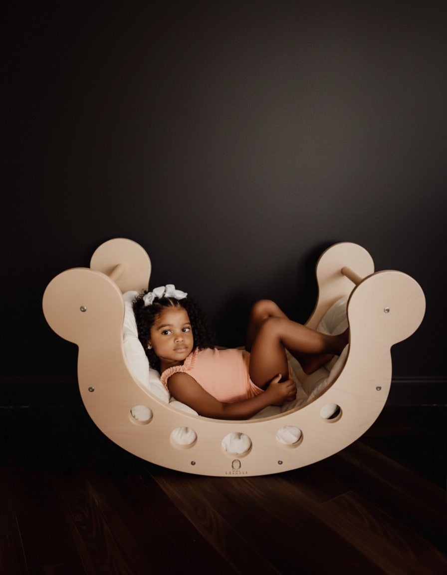 Large Waldorf Rocker with Rods