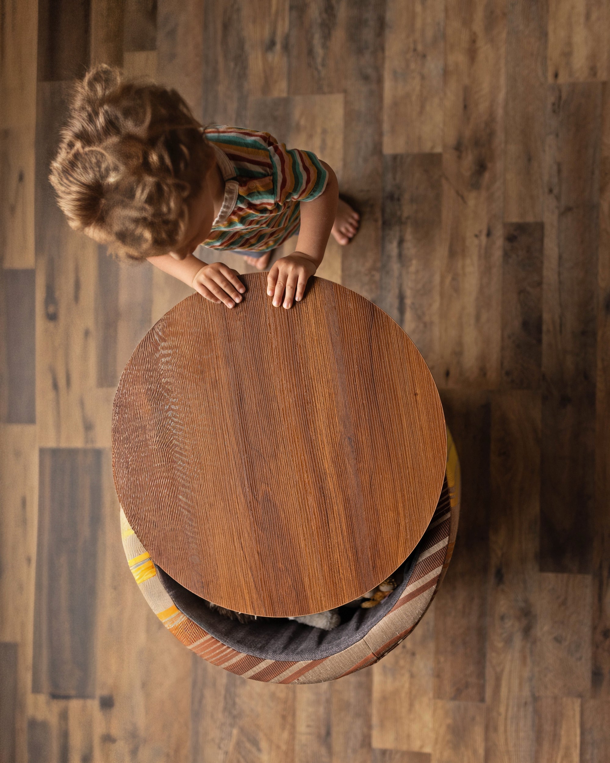 Laurent Storage Ottoman - Large