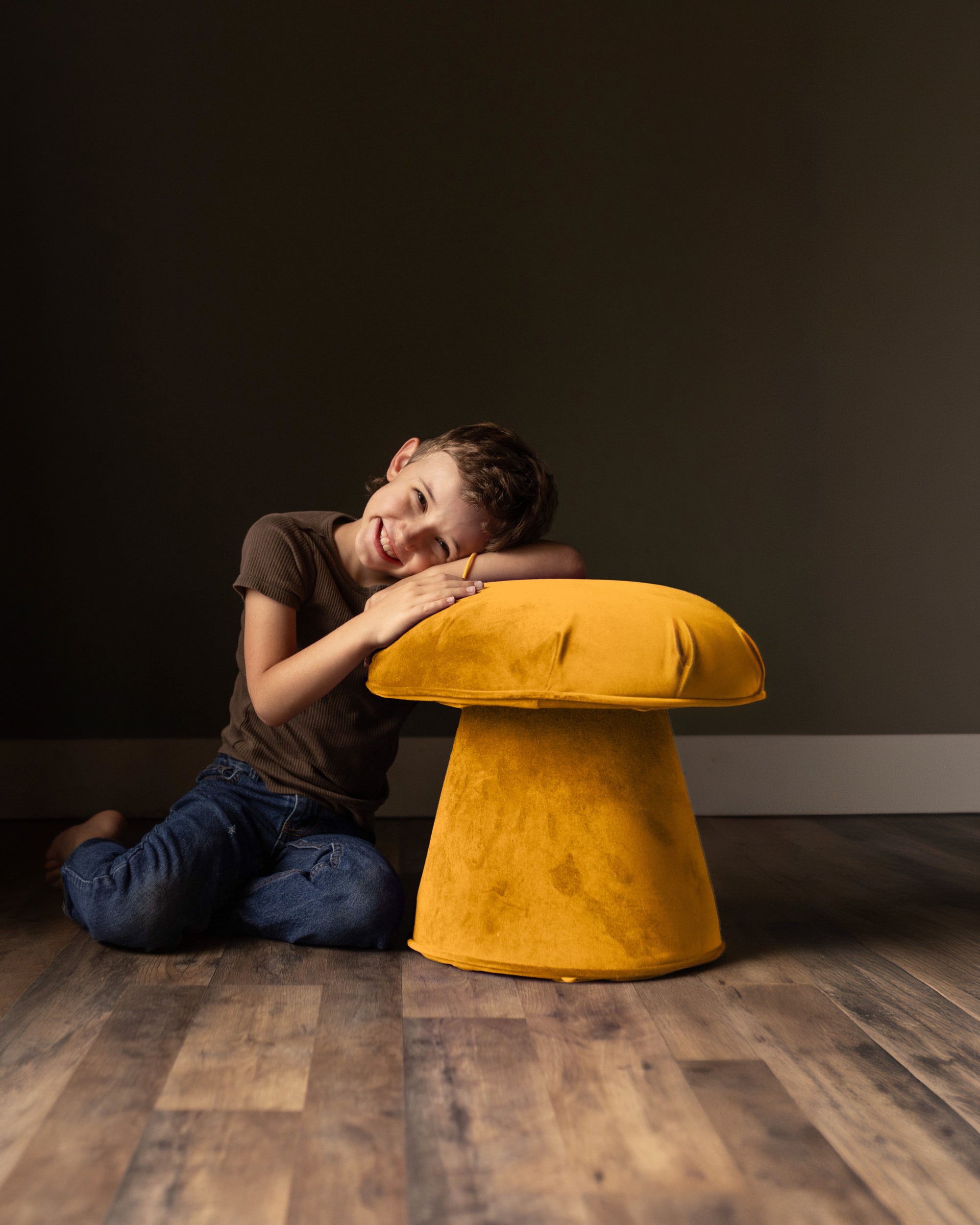 Mushroom Stool - Marigold
