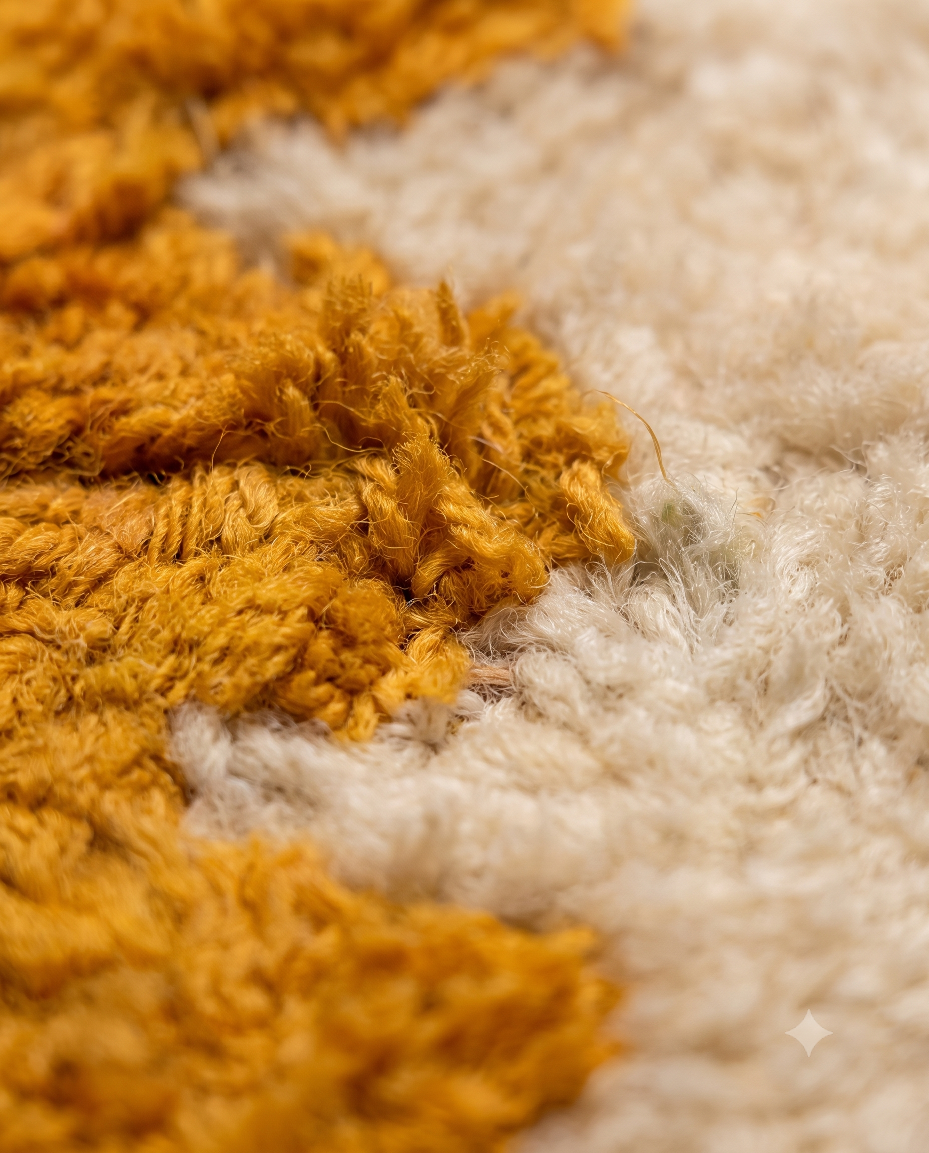 The Safina Wool Rug: Rhythmic Movement and Sun-Drenched Artistry