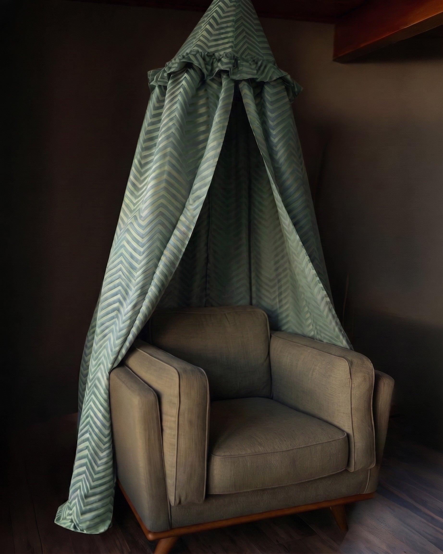 Maximillian Linen Canopy