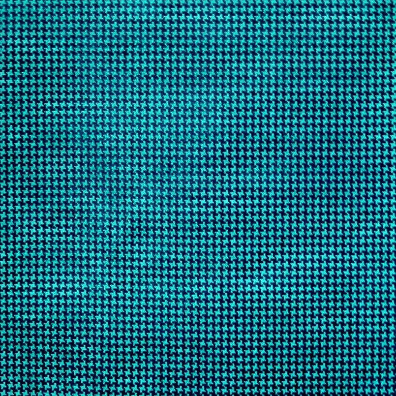 Fabric By The Yard - Houndstooth Velvet Blue