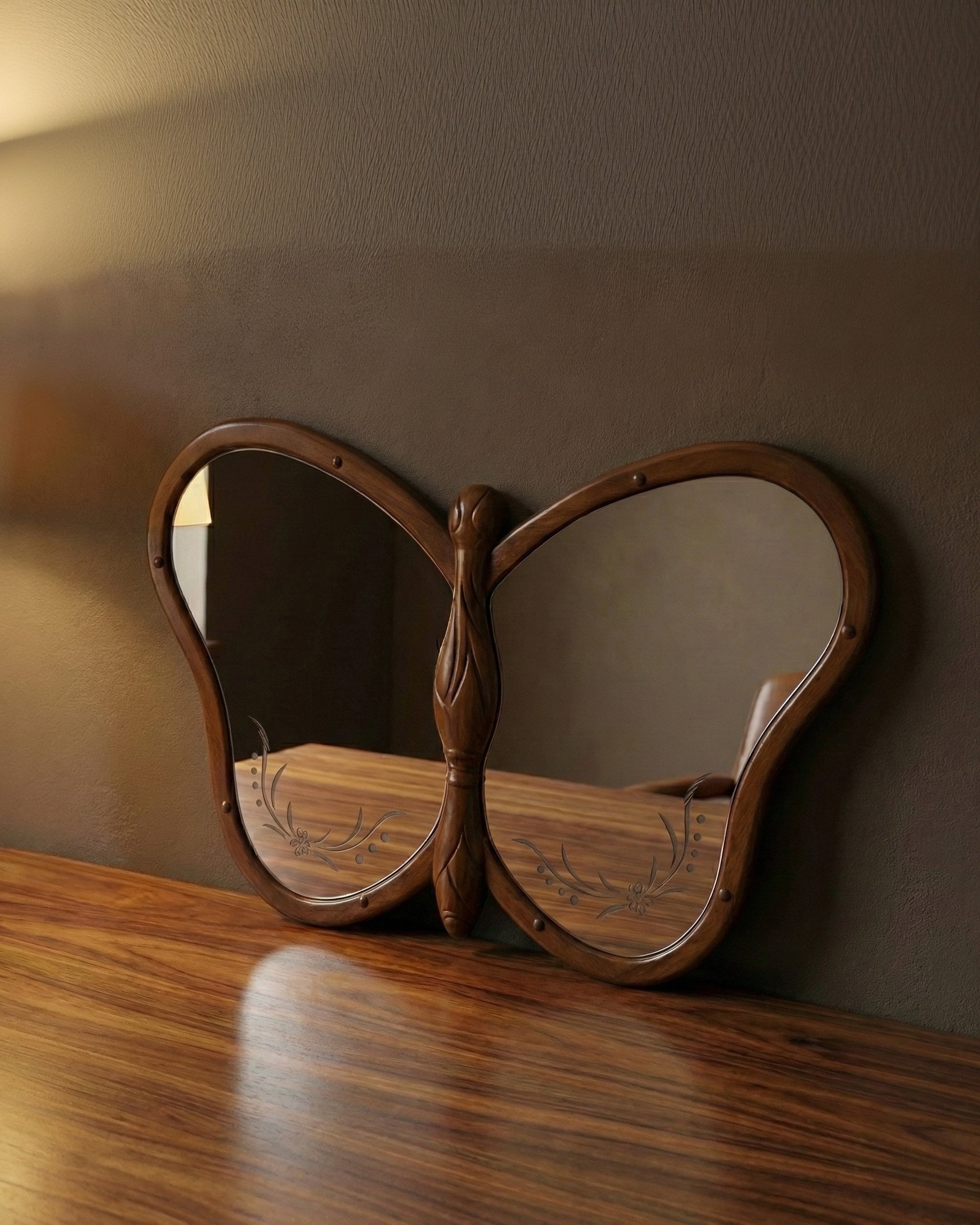 Monarch Walnut Mirror