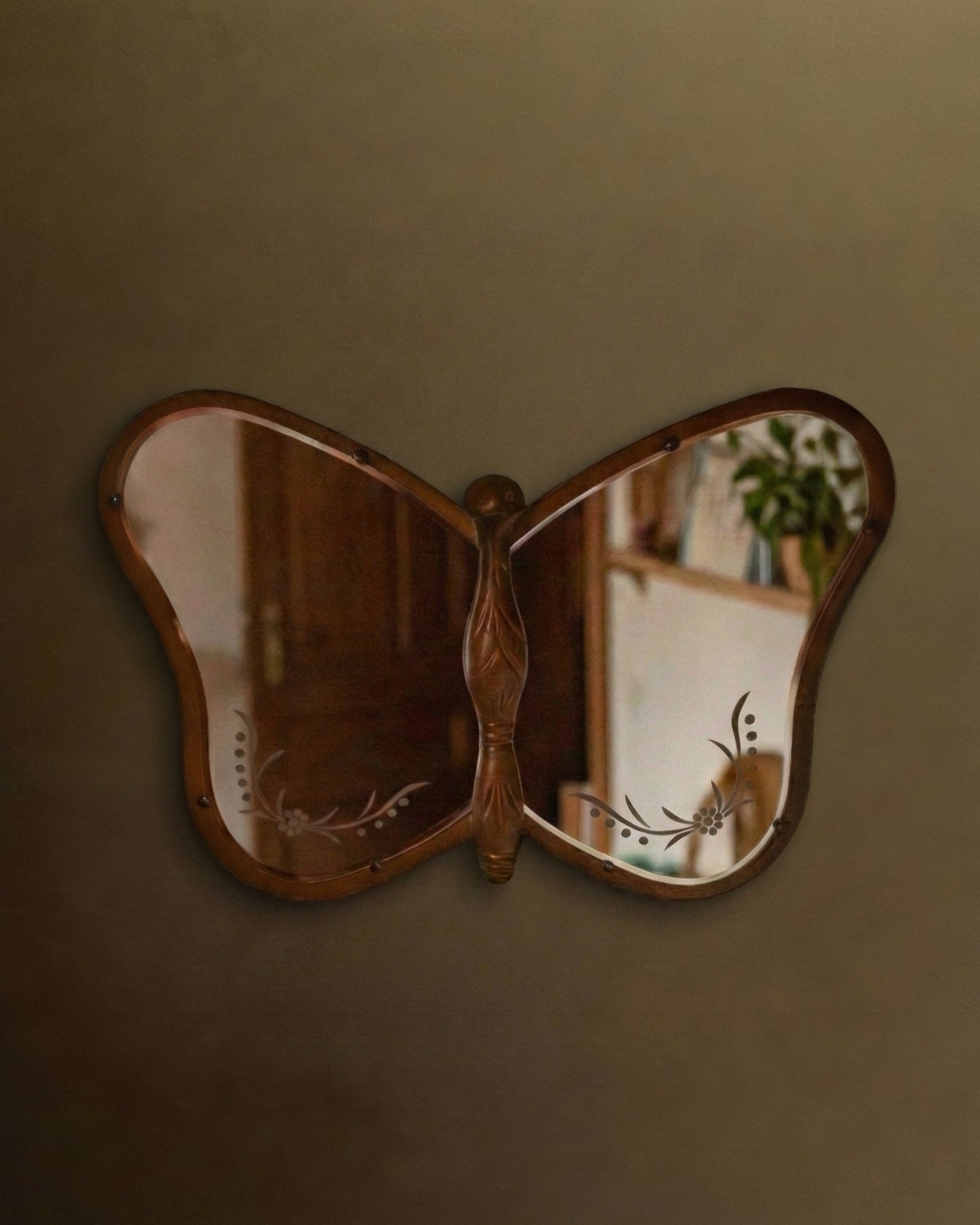 Monarch Walnut Mirror