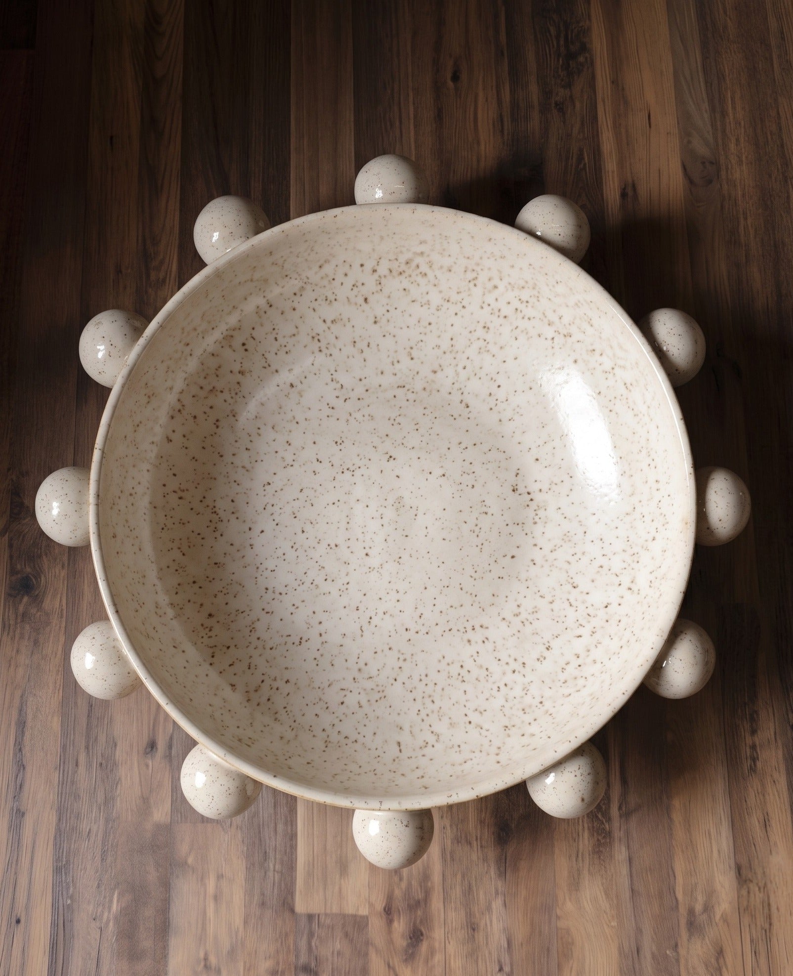 The Soren Studded Stoneware Bowl