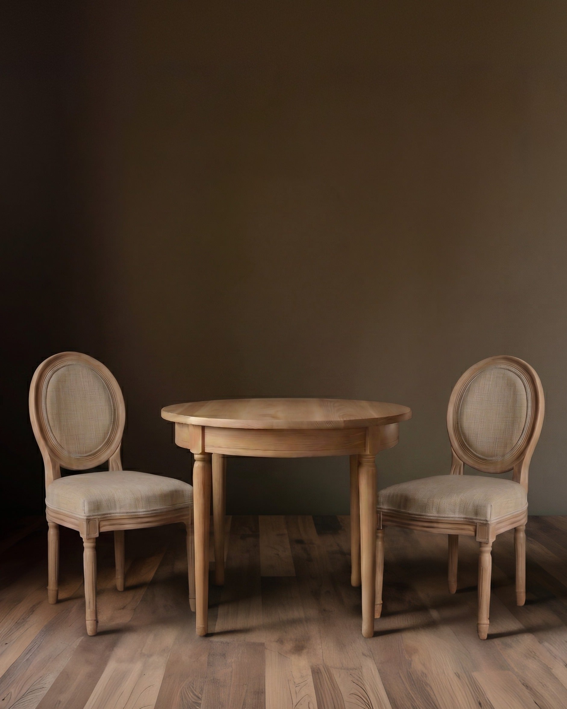 The Genevieve Play Table with Center Storage &amp; Dauphine Louis Chair Set