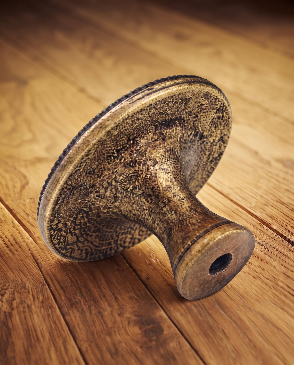 The Atelier Collection — Hand-Finished Solid Brass Heritage Cabinet Knob in Antique Patina