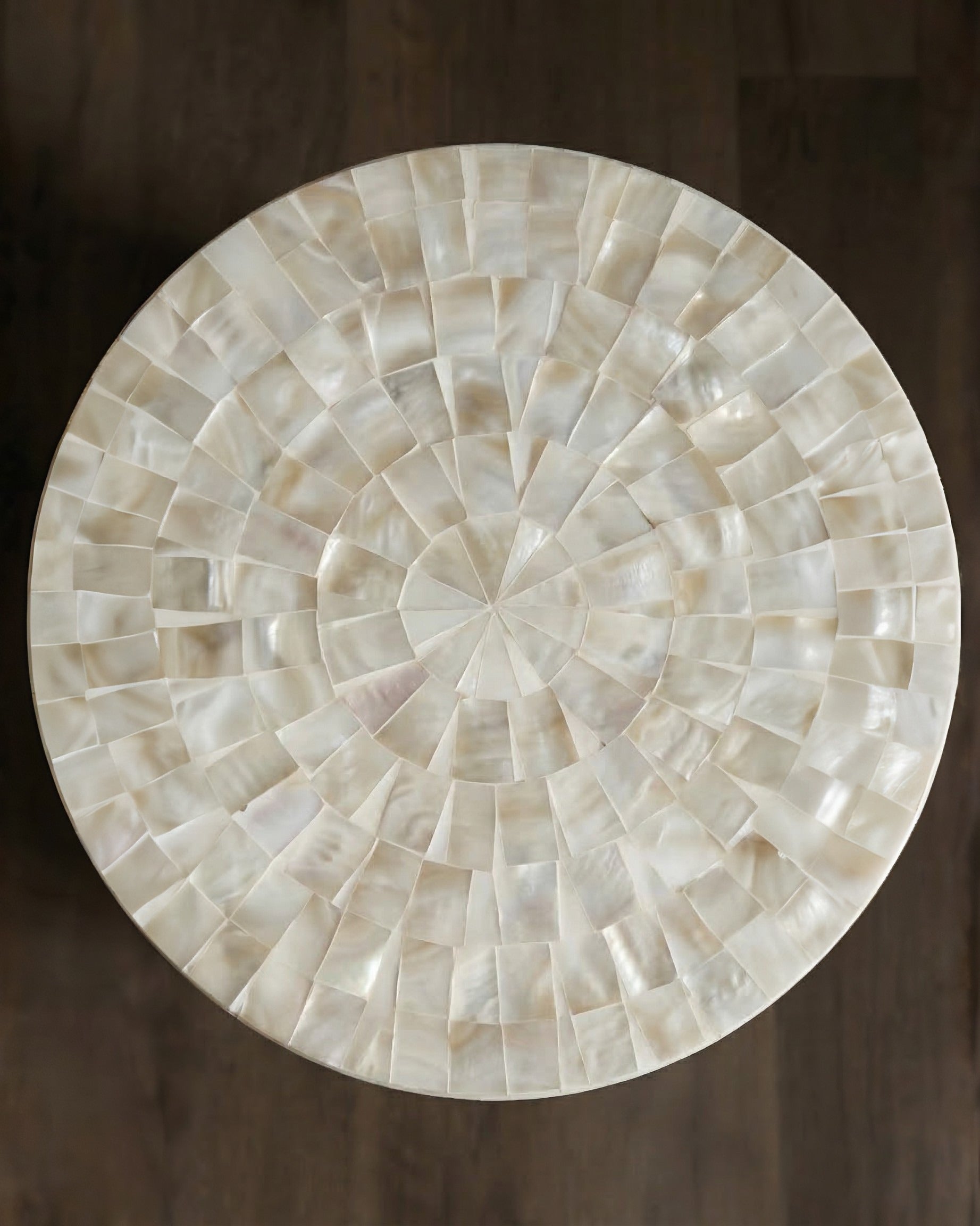 Aria Mother of Pearl Inlay Ottoman
