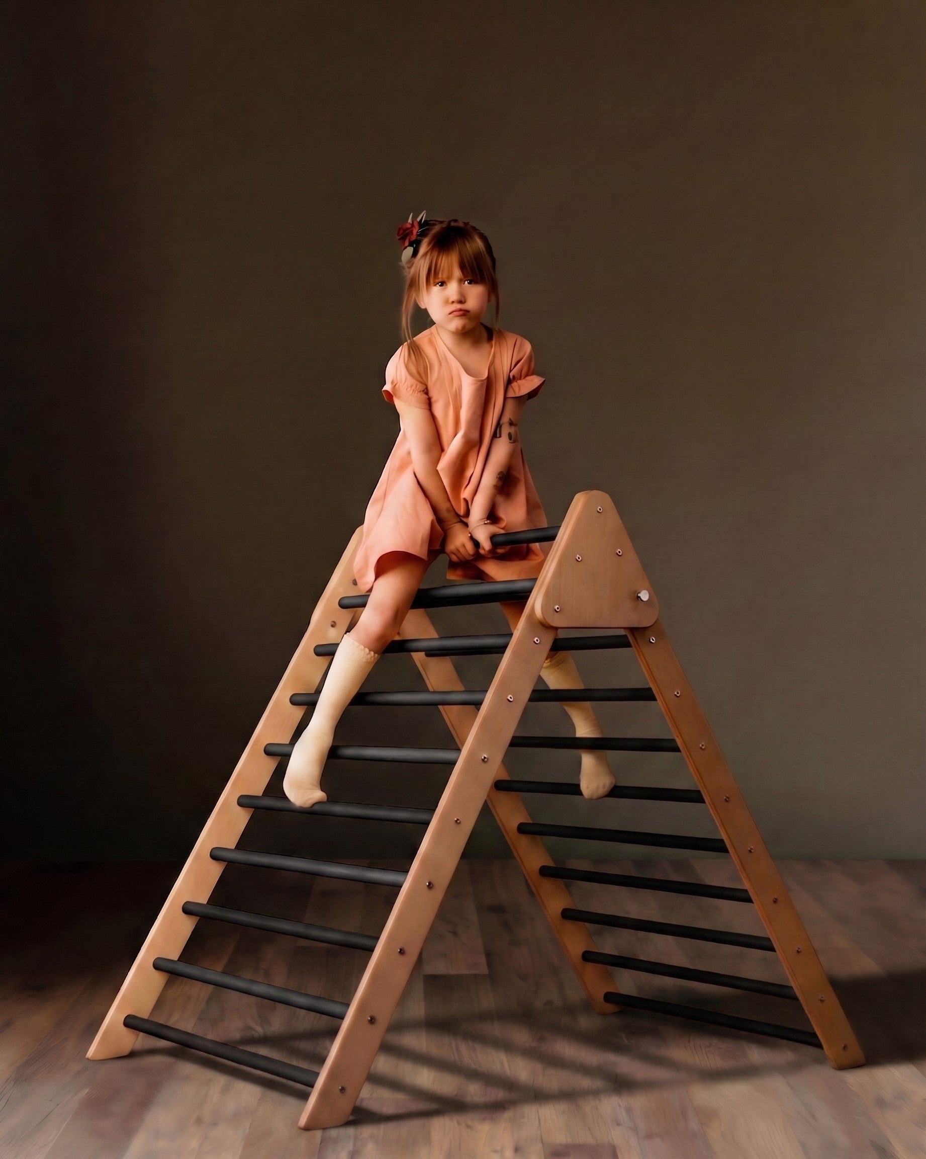 The Elevate Collection: Premium Foldable Pikler Triangles