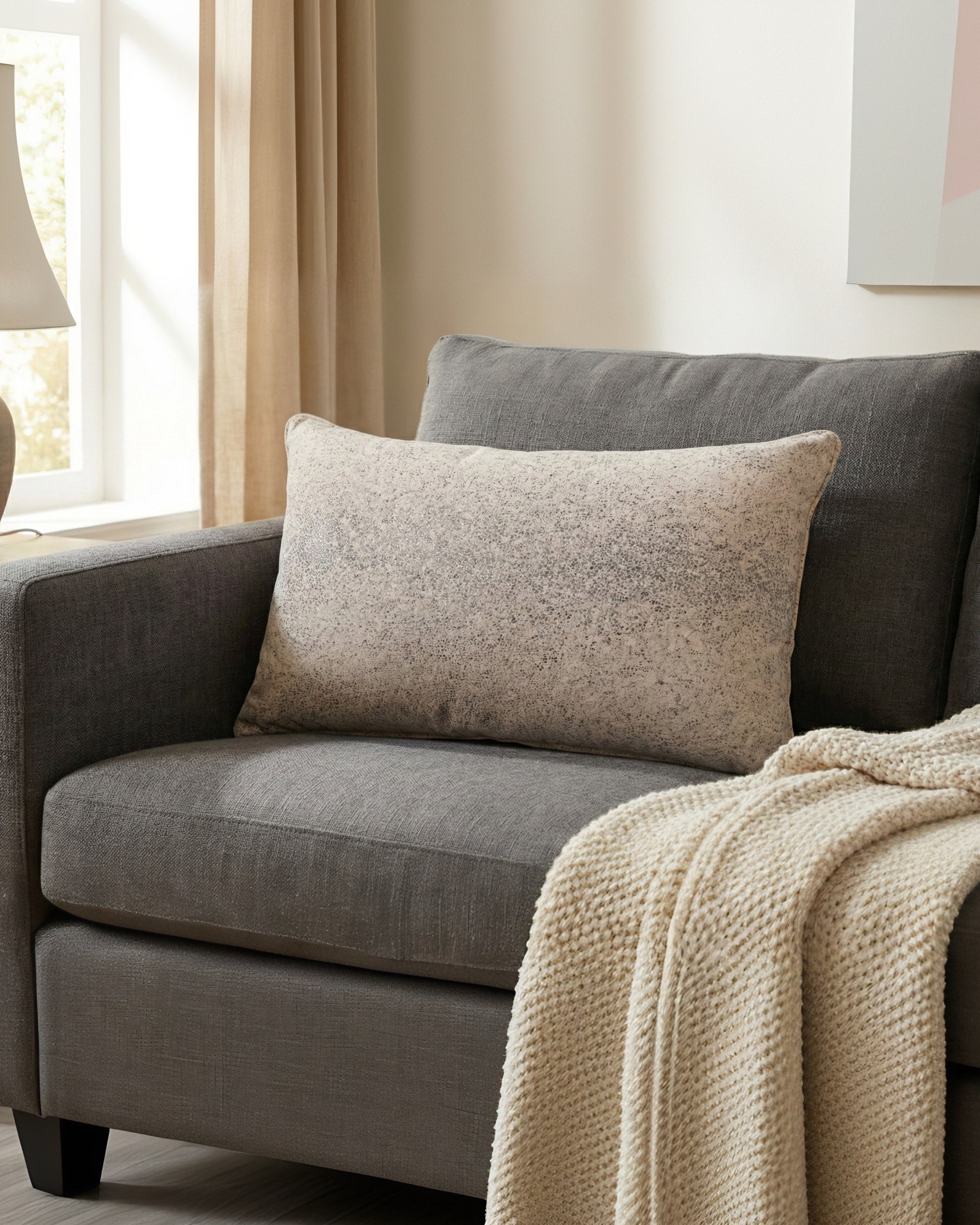 Mother of Pearl Lumbar Pillow