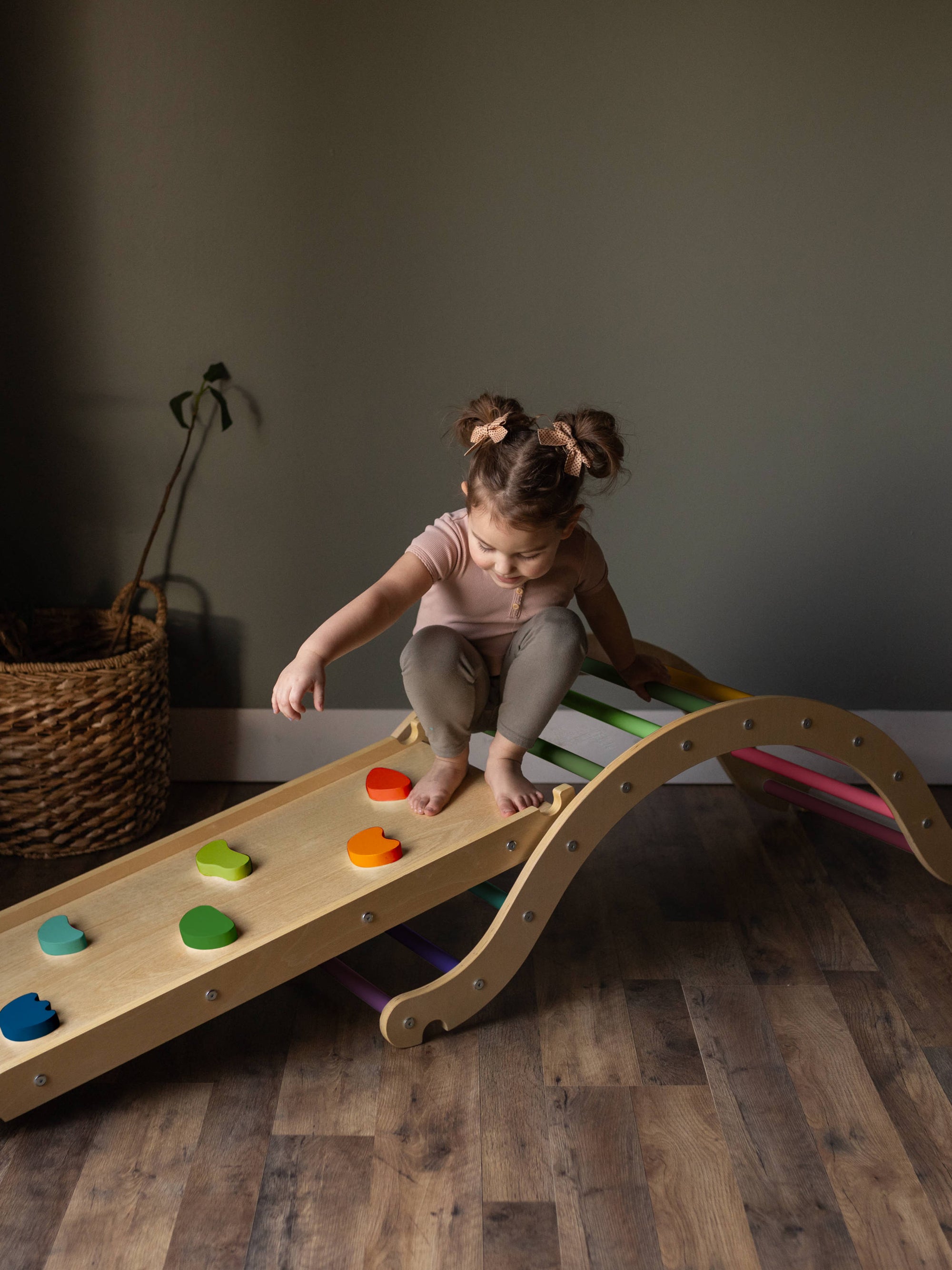 Jumbo Climbing Arch &amp; Ramp Rainbow